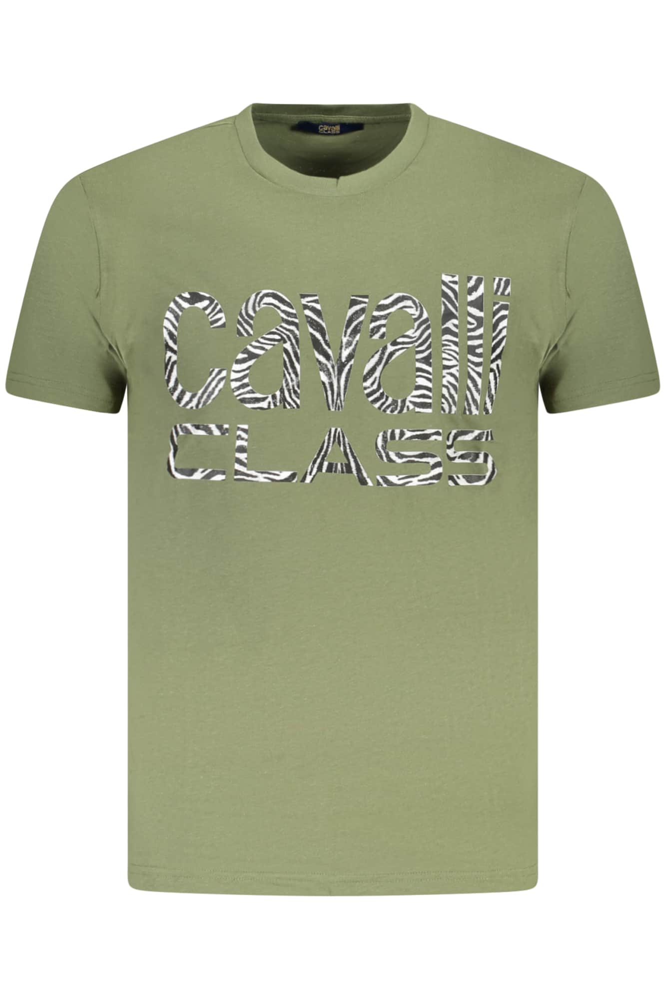 CAVALLI CLASS KURZARM T-SHIRT HERREN GRÜN