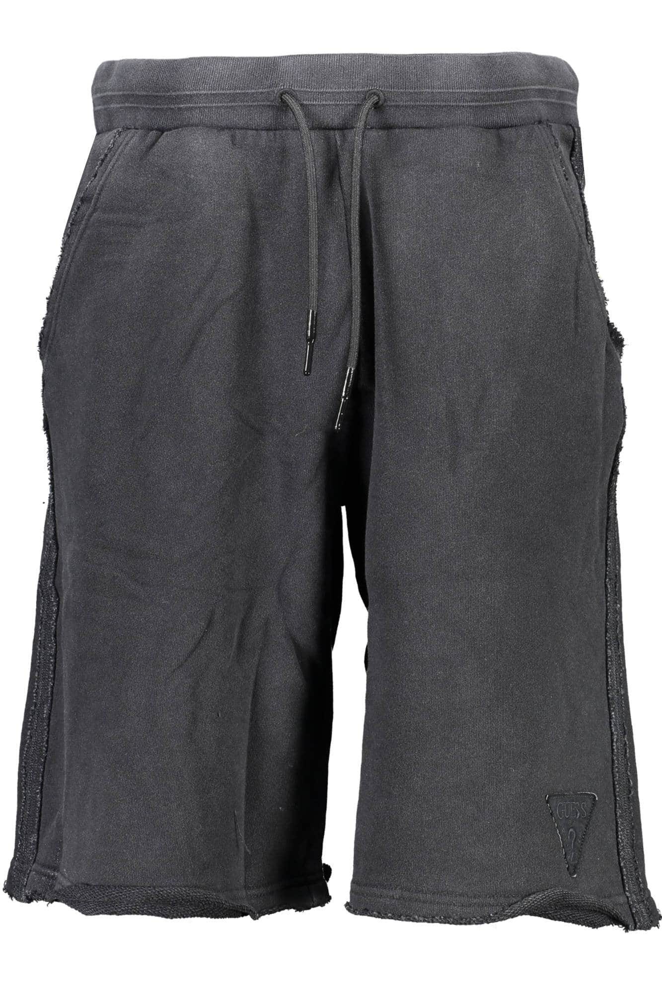 GUESS JEANS SCHWARZ HERREN BERMUDA HOSE