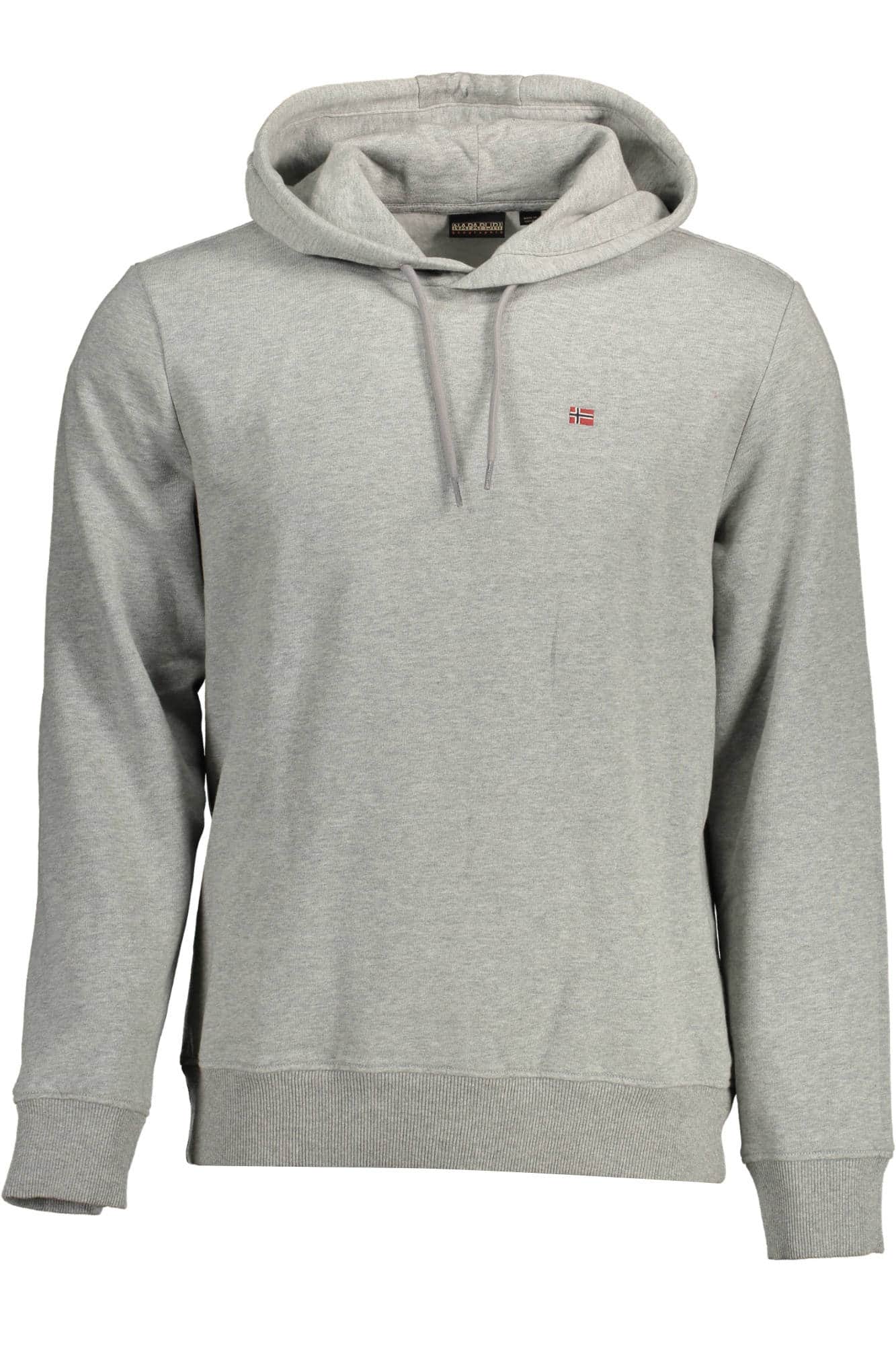 NAPAPIJRI SWEATSHIRT OHNE REISSVERSCHLUSS HERREN GRAU
