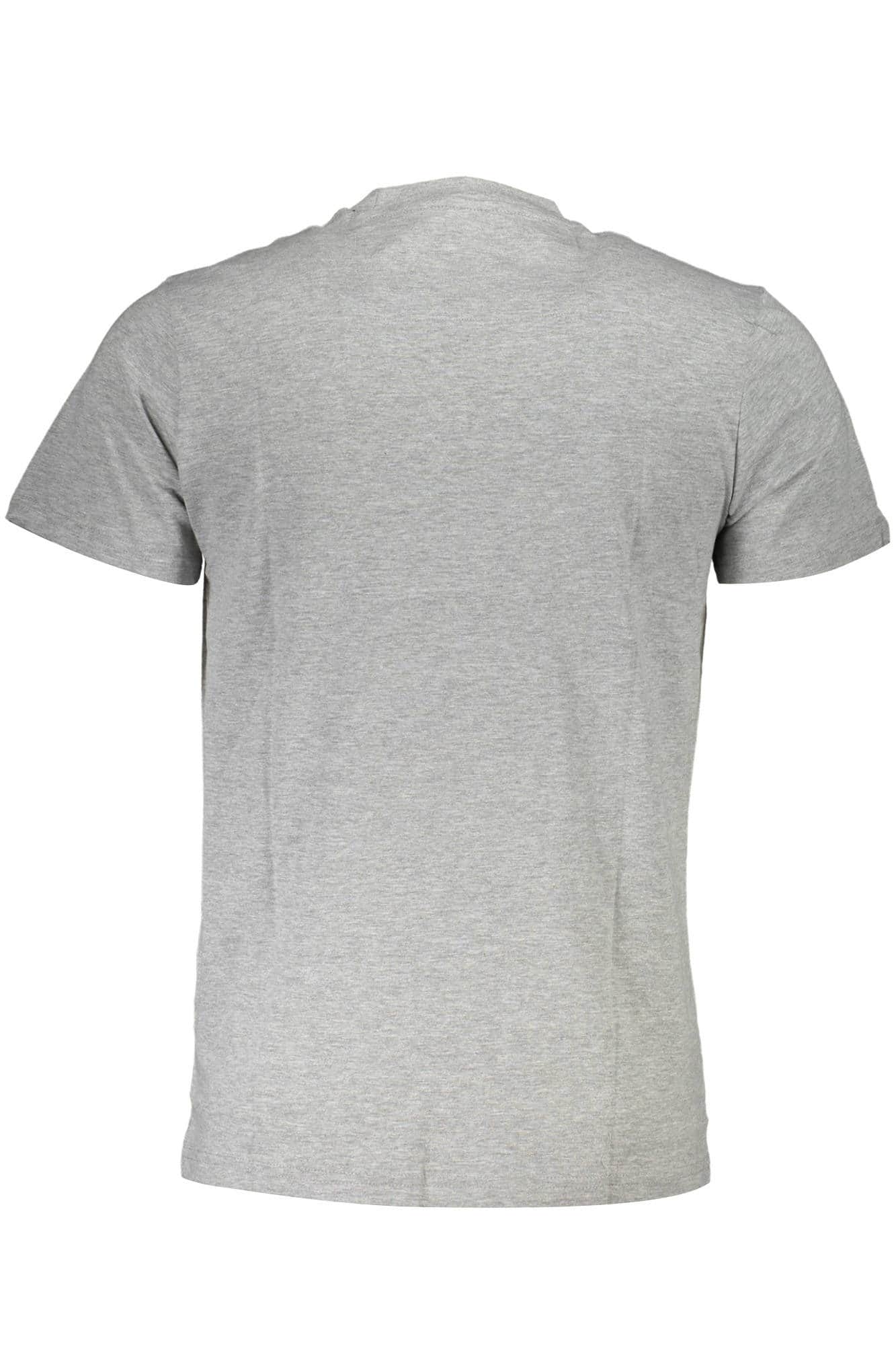 CAVALLI CLASS KURZARM T-SHIRT HERREN GRAU