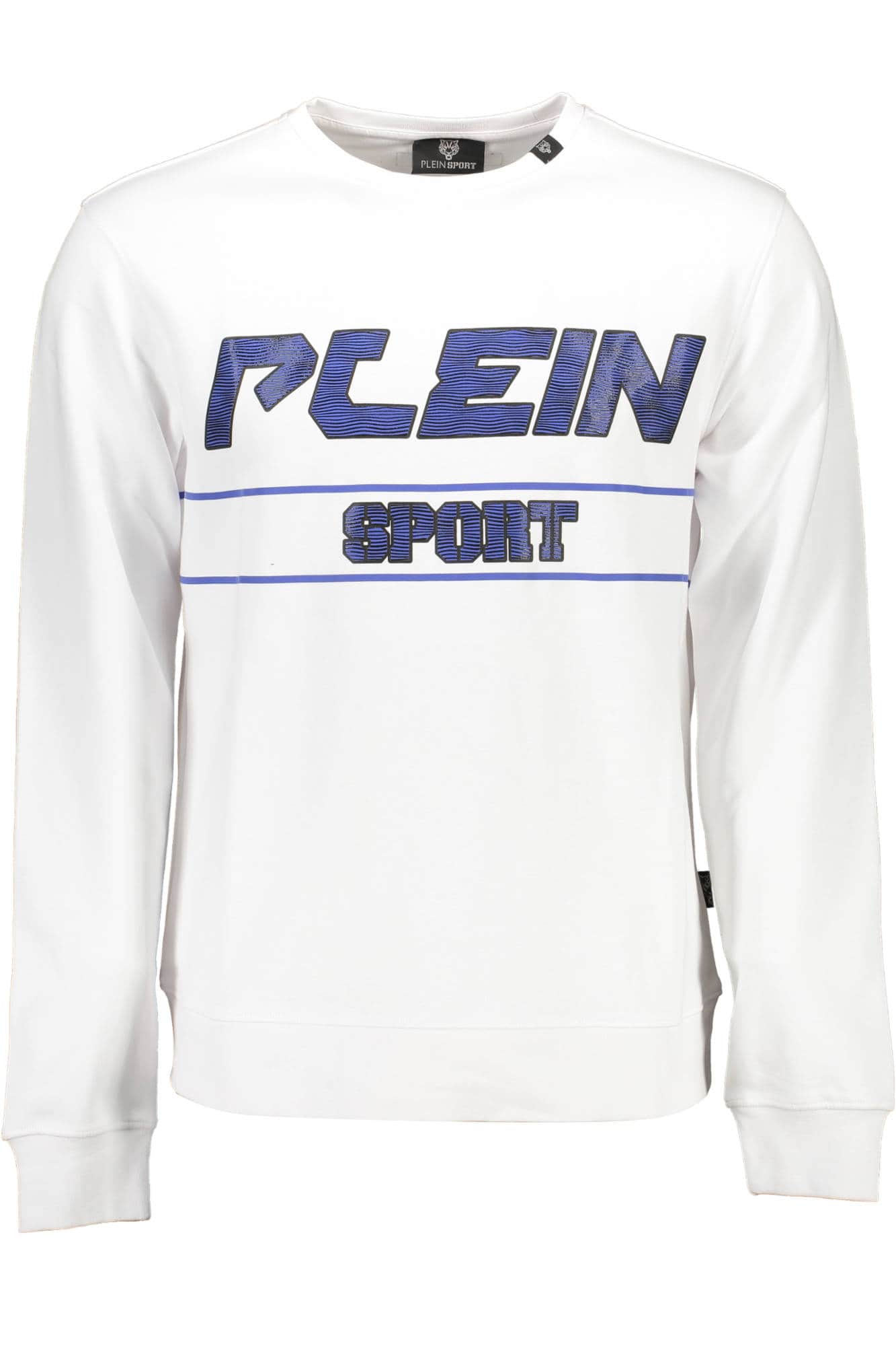 PLEIN SPORT HERREN MIT REISSVERSCHLUSS SWEATSHIRT WEISS