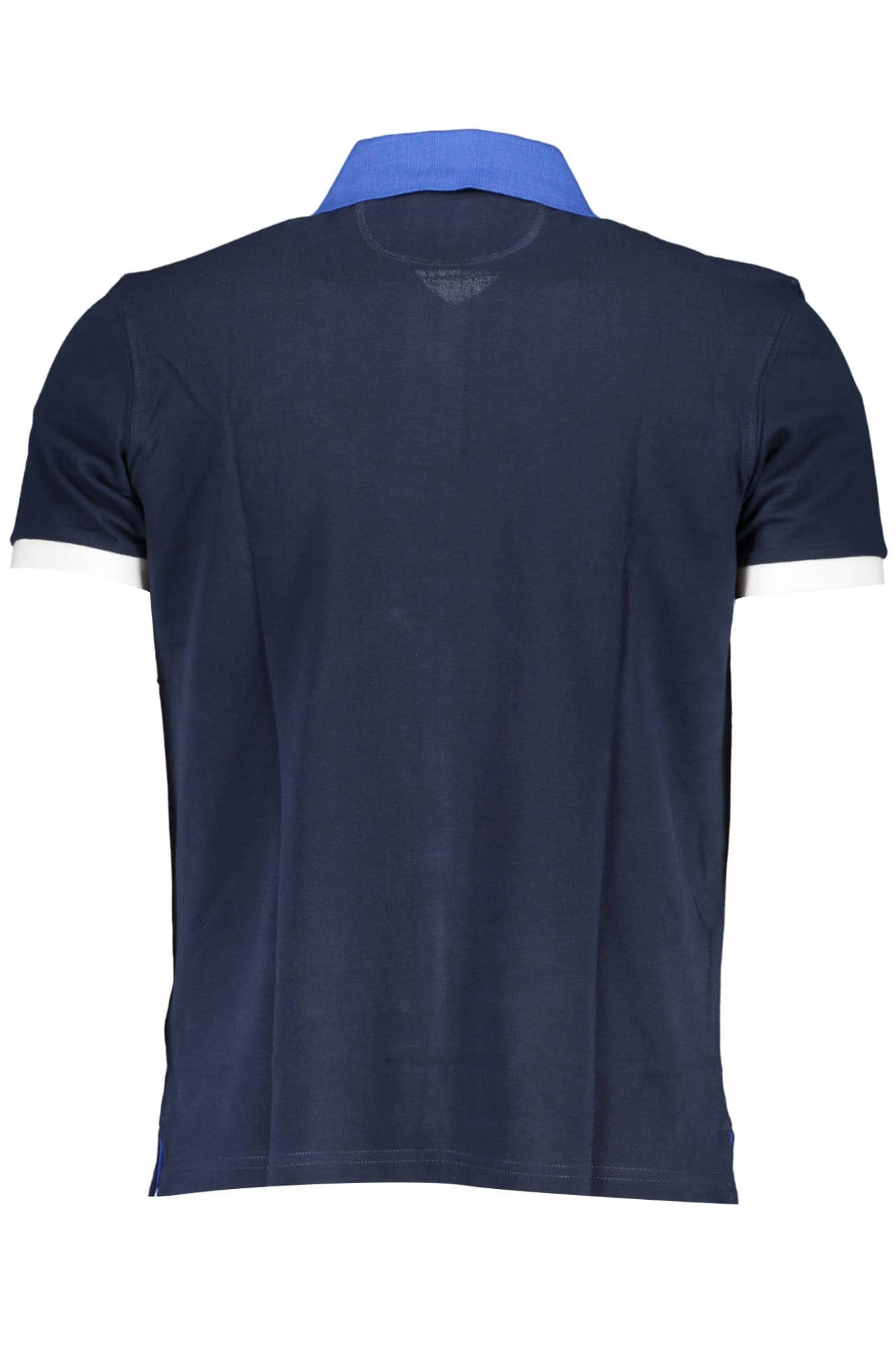 LA MARTINA HERREN KURZARM POLO BLAU