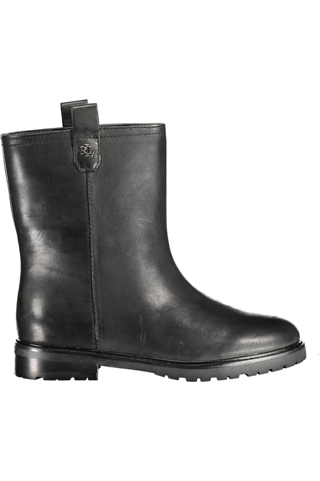 RALPH LAUREN DAMEN STIEFEL SCHUHE SCHWARZ