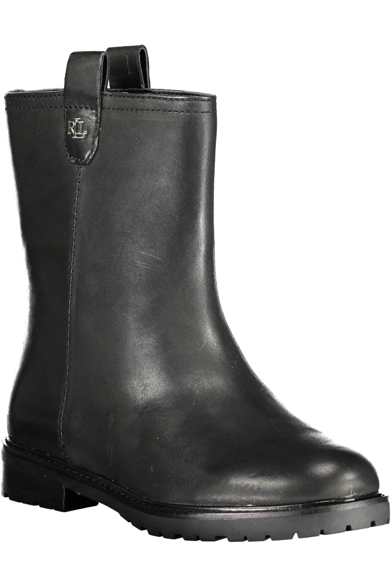 RALPH LAUREN DAMEN STIEFEL SCHUHE SCHWARZ