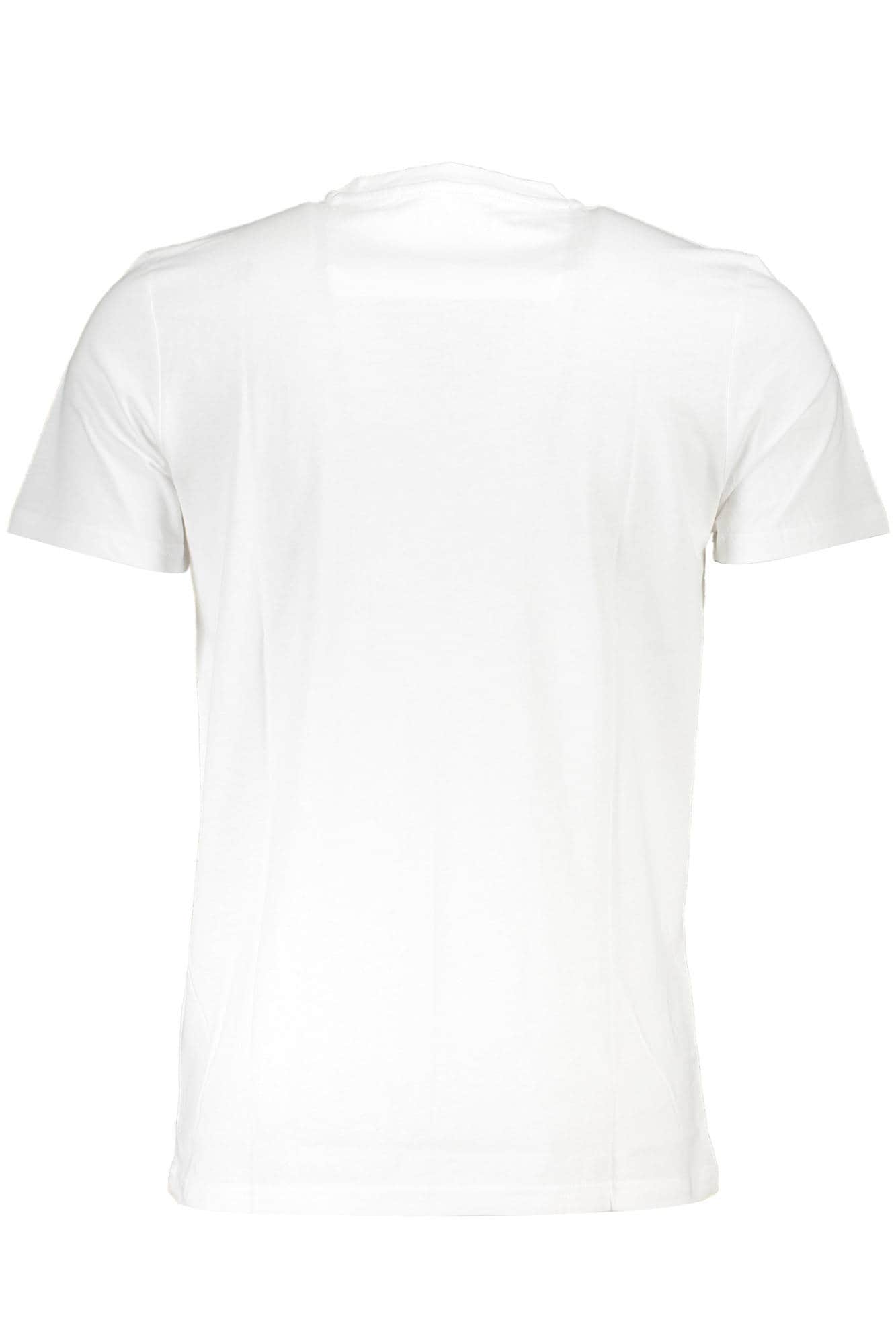 CAVALLI CLASS KURZARM T-SHIRT HERREN WEISS