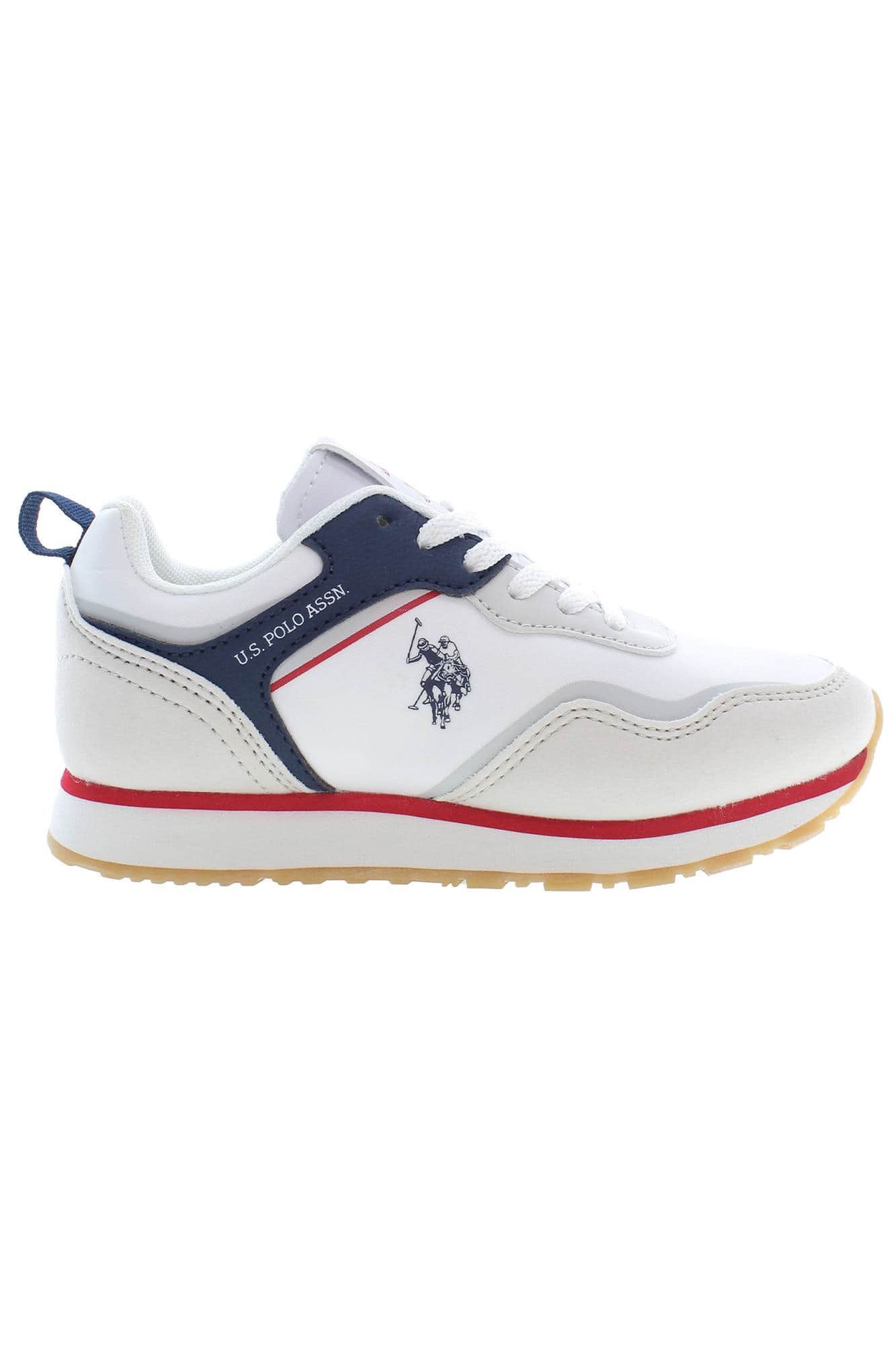 US POLO ASSN. KINDER WEISS SPORTSCHUHE