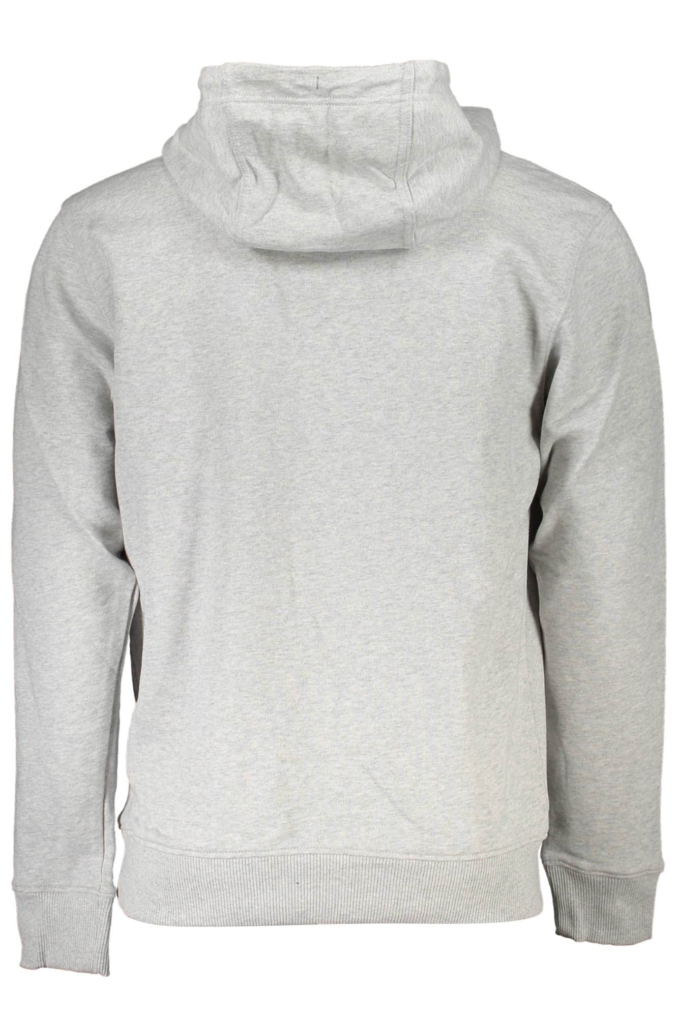 TOMMY HILFIGER HERREN MIT REISSVERSCHLUSS SWEATSHIRT GRAU