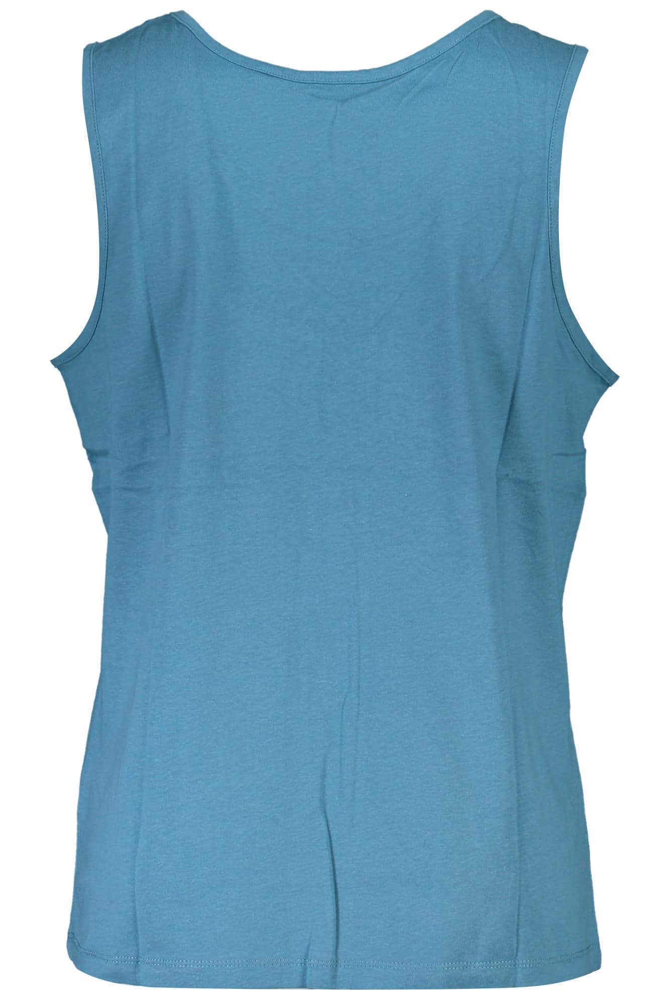 GIAN MARCO VENTURI HERREN BLAU TANKTOP