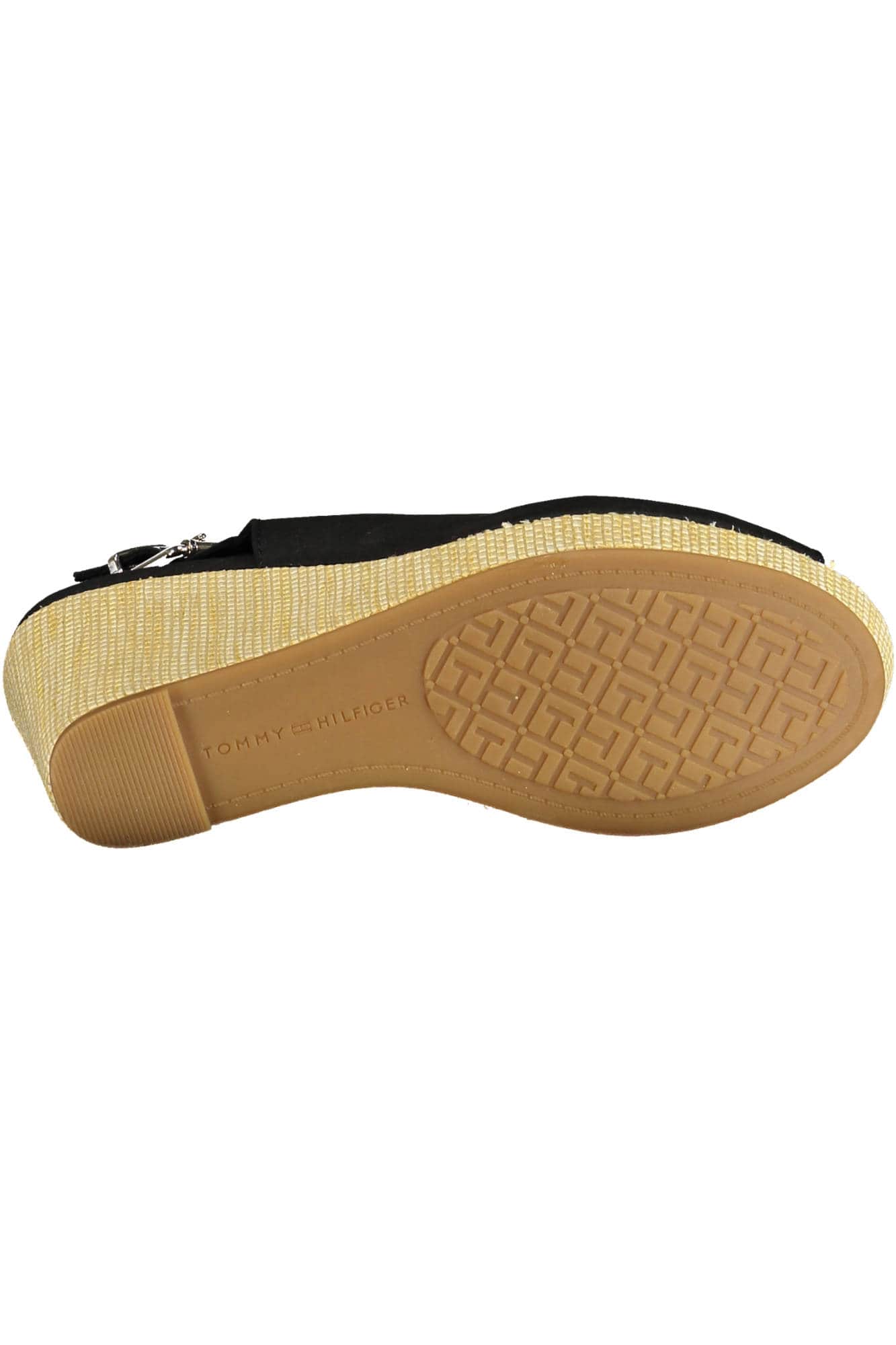 TOMMY HILFIGER DAMEN SANDALE SCHUHE SCHWARZ