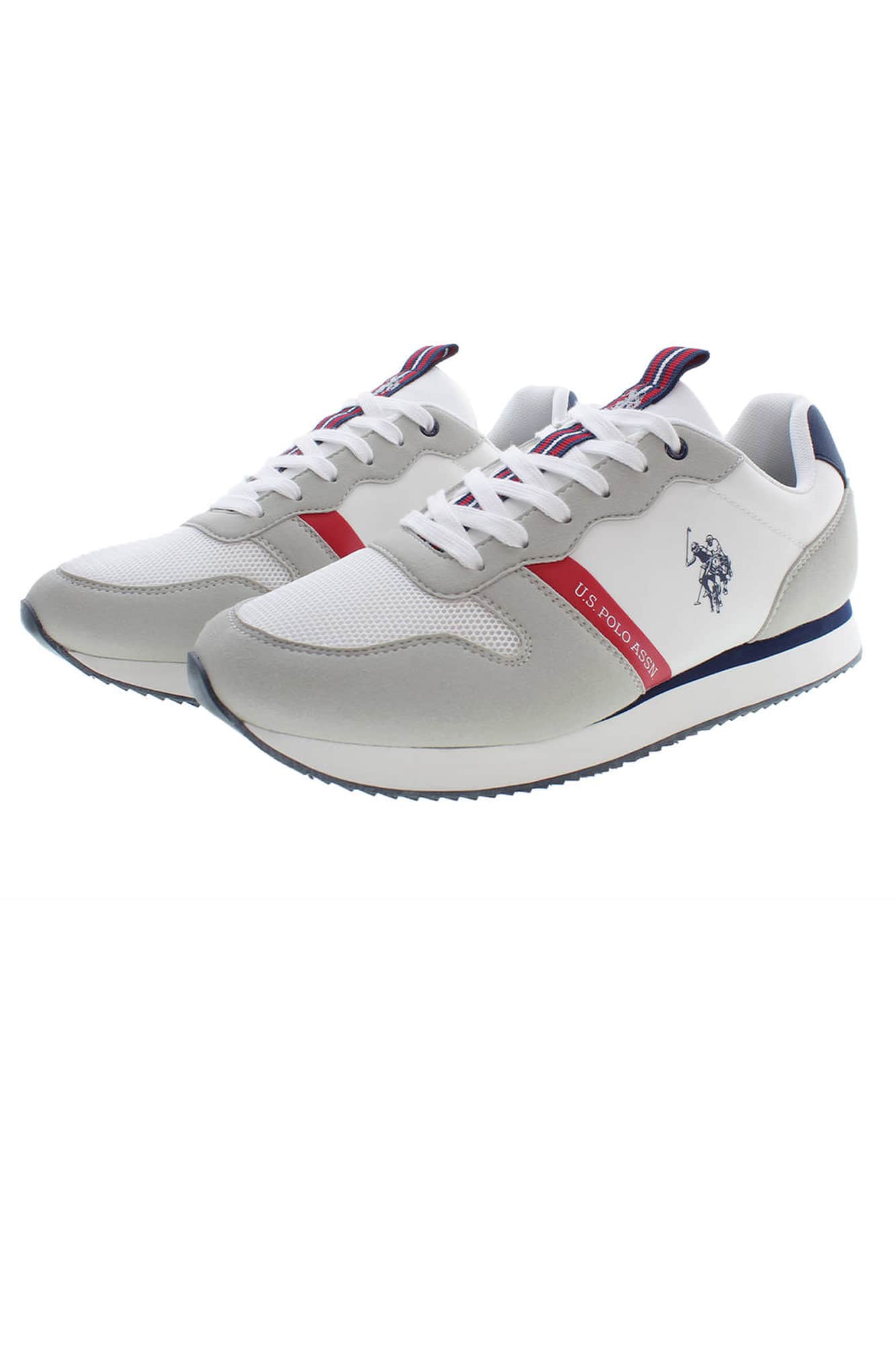 US POLO ASSN. HERREN WEISS SPORTSCHUHE