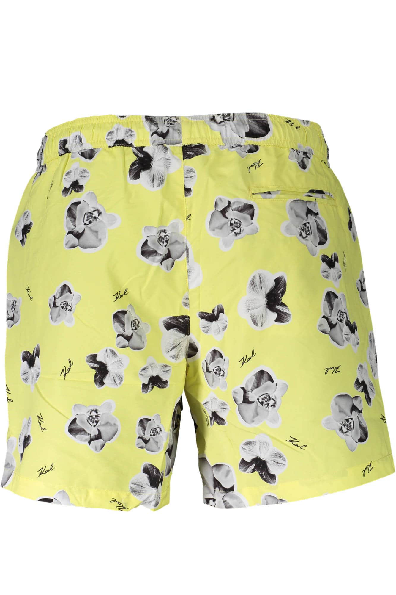 KARL LAGERFELD BADEMODE BADEHOSE HERREN GELB