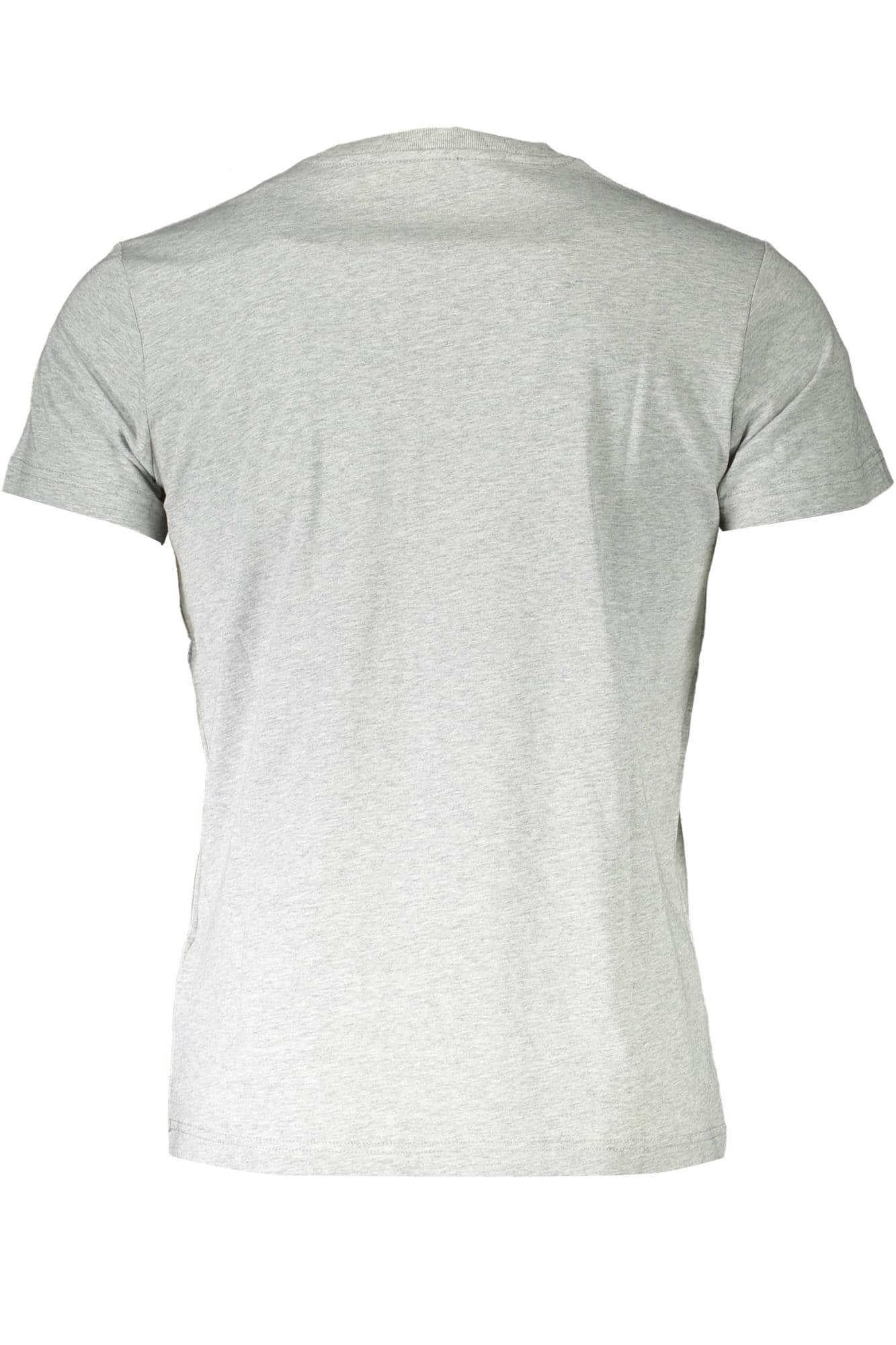 DIESEL KURZARM T-SHIRT HERREN GRAU