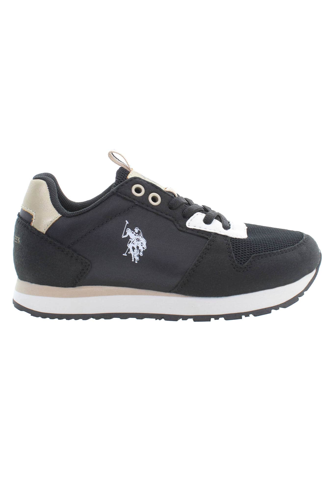 US POLO ASSN. KINDER SCHWARZ SPORTSCHUHE