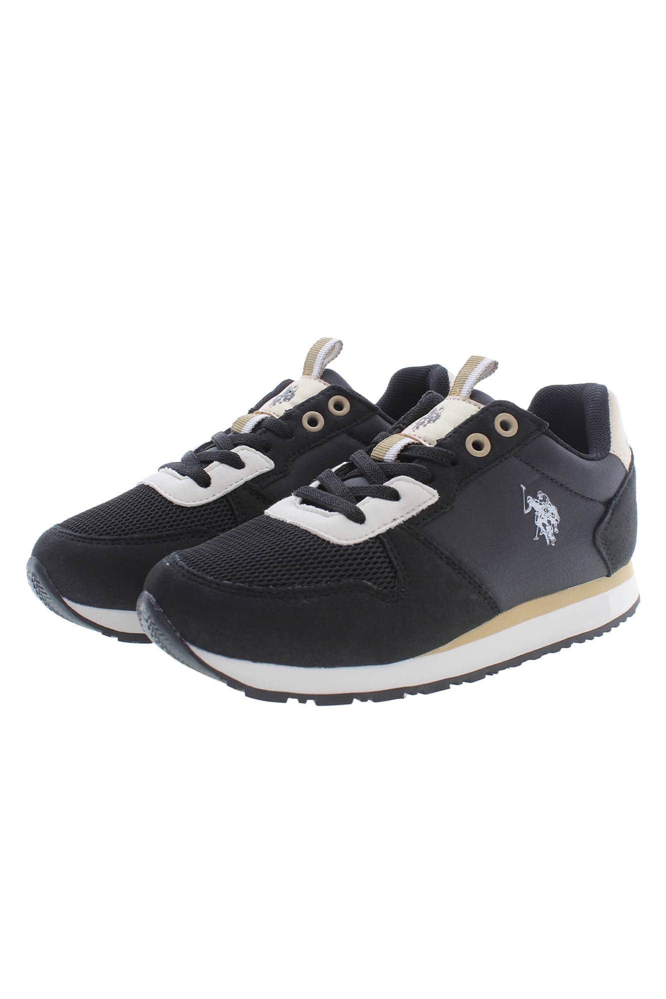 US POLO ASSN. KINDER SCHWARZ SPORTSCHUHE