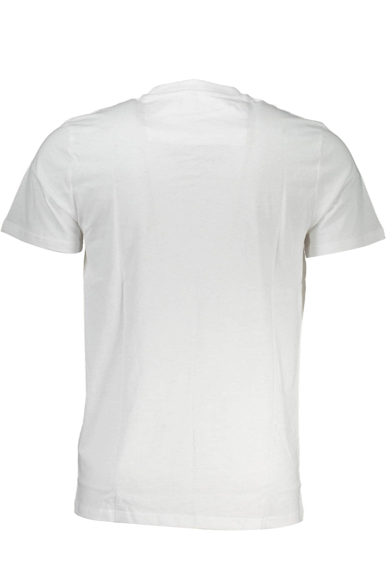 CAVALLI CLASS KURZARM T-SHIRT HERREN WEISS