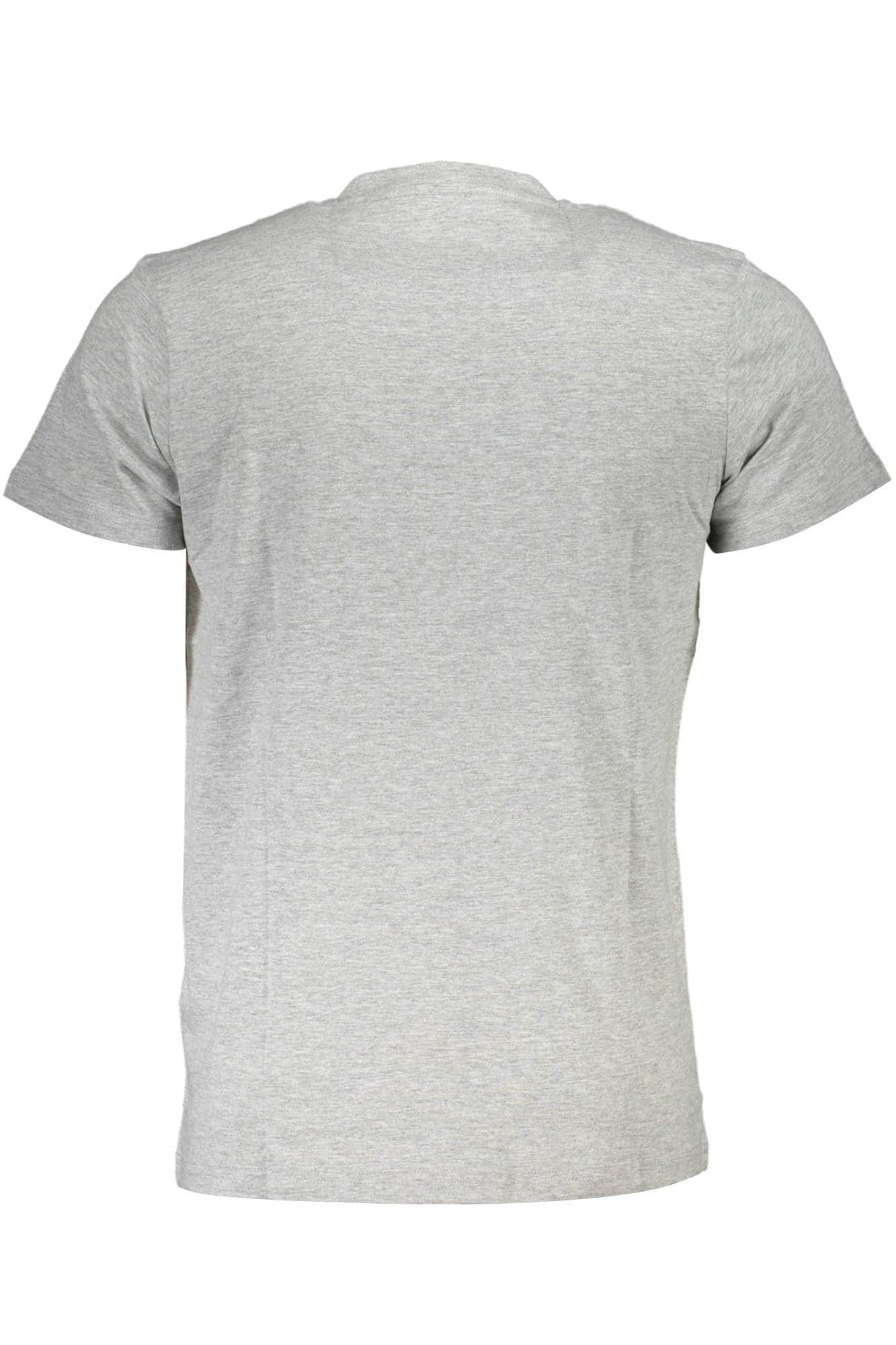 CAVALLI CLASS KURZARM T-SHIRT HERREN GRAU
