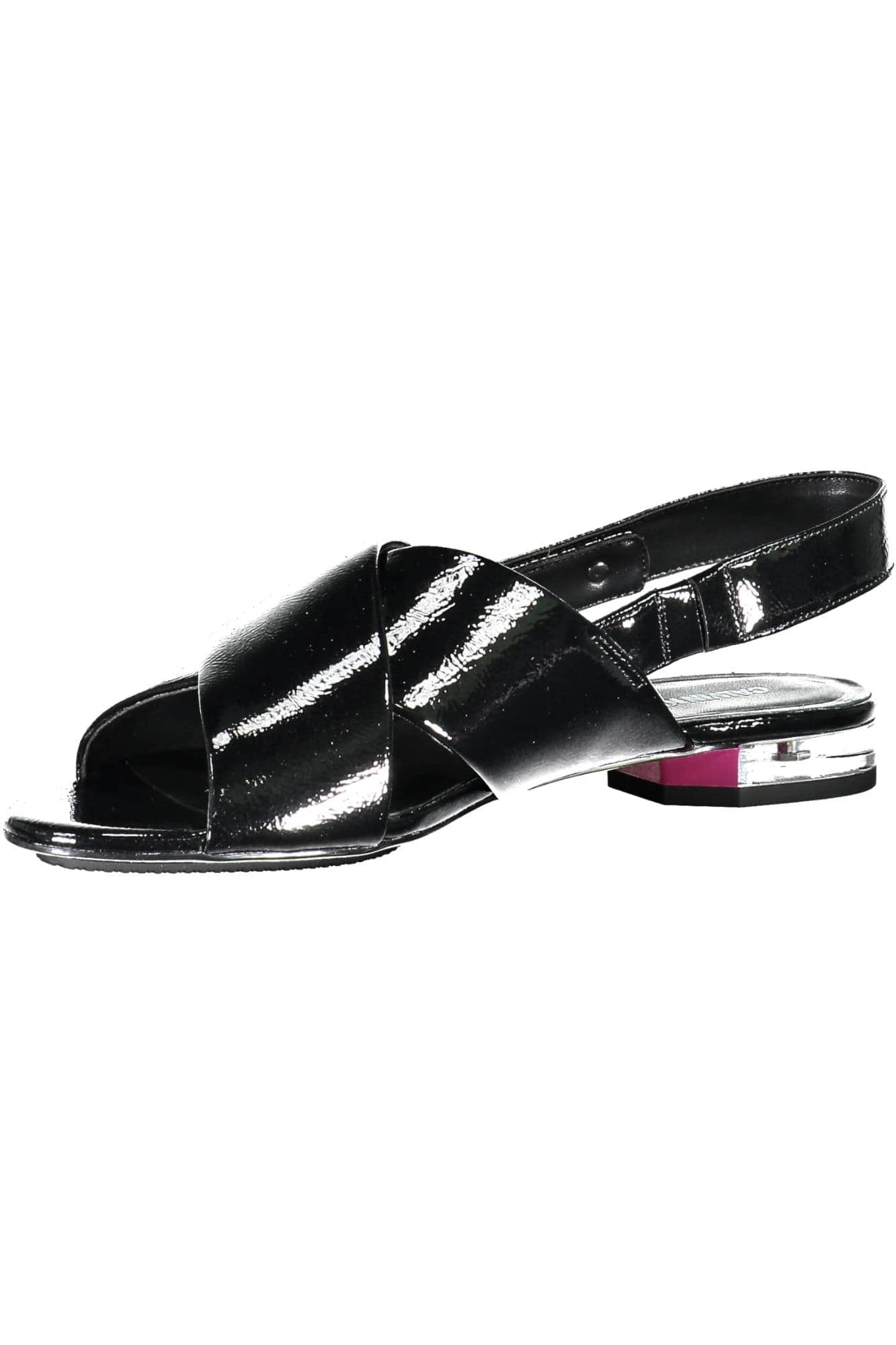 CALVIN KLEIN DAMEN SANDALE SCHUHE SCHWARZ
