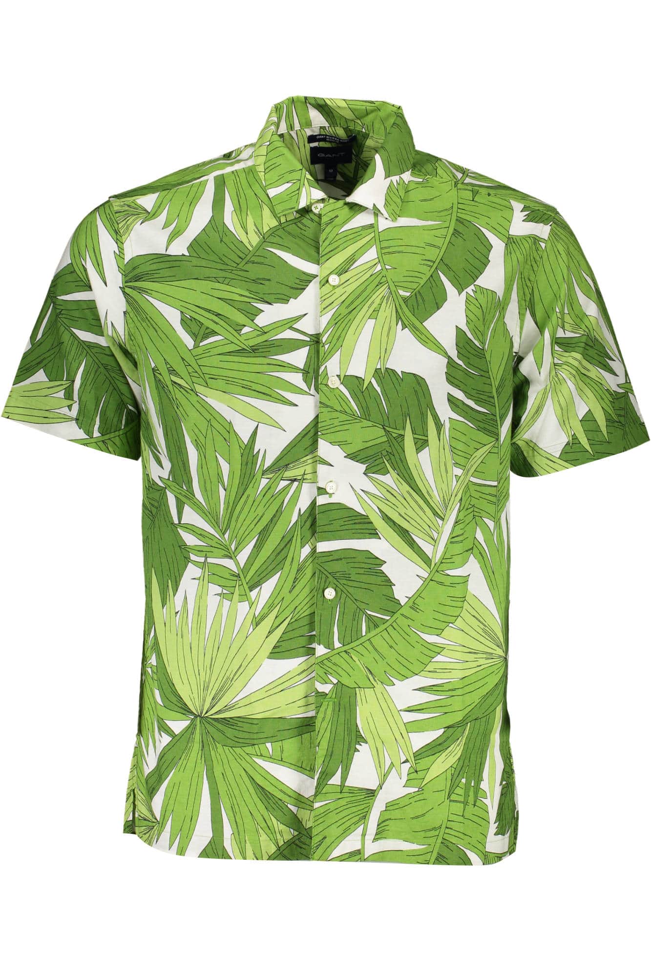GANT KURZARM SHIRT HERREN GRÜN