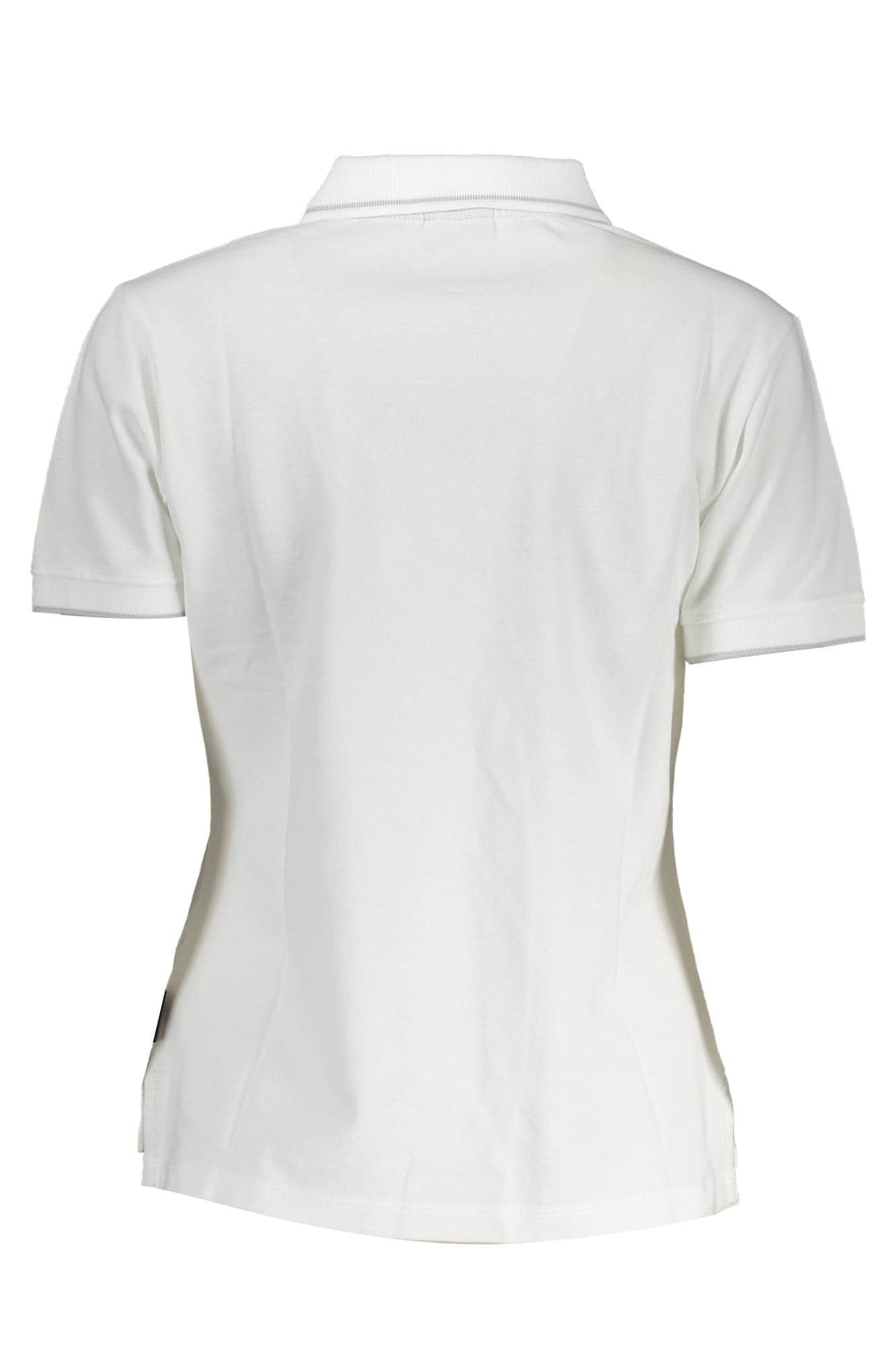NAPAPIJRI POLO KURZARM DAMEN WEISS