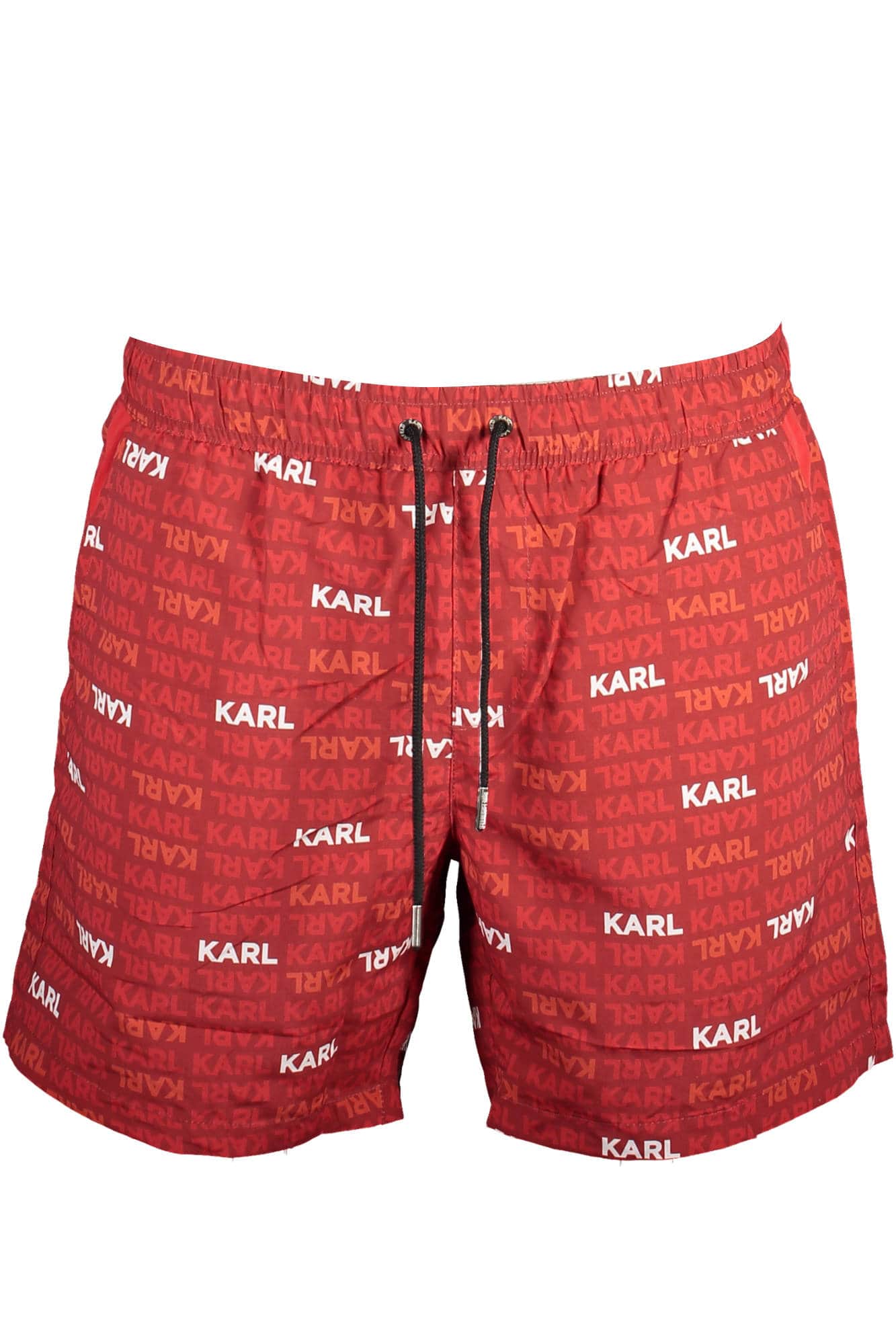 KARL LAGERFELD BADEMODE BADEANZUG HERREN BOTTOM ROT