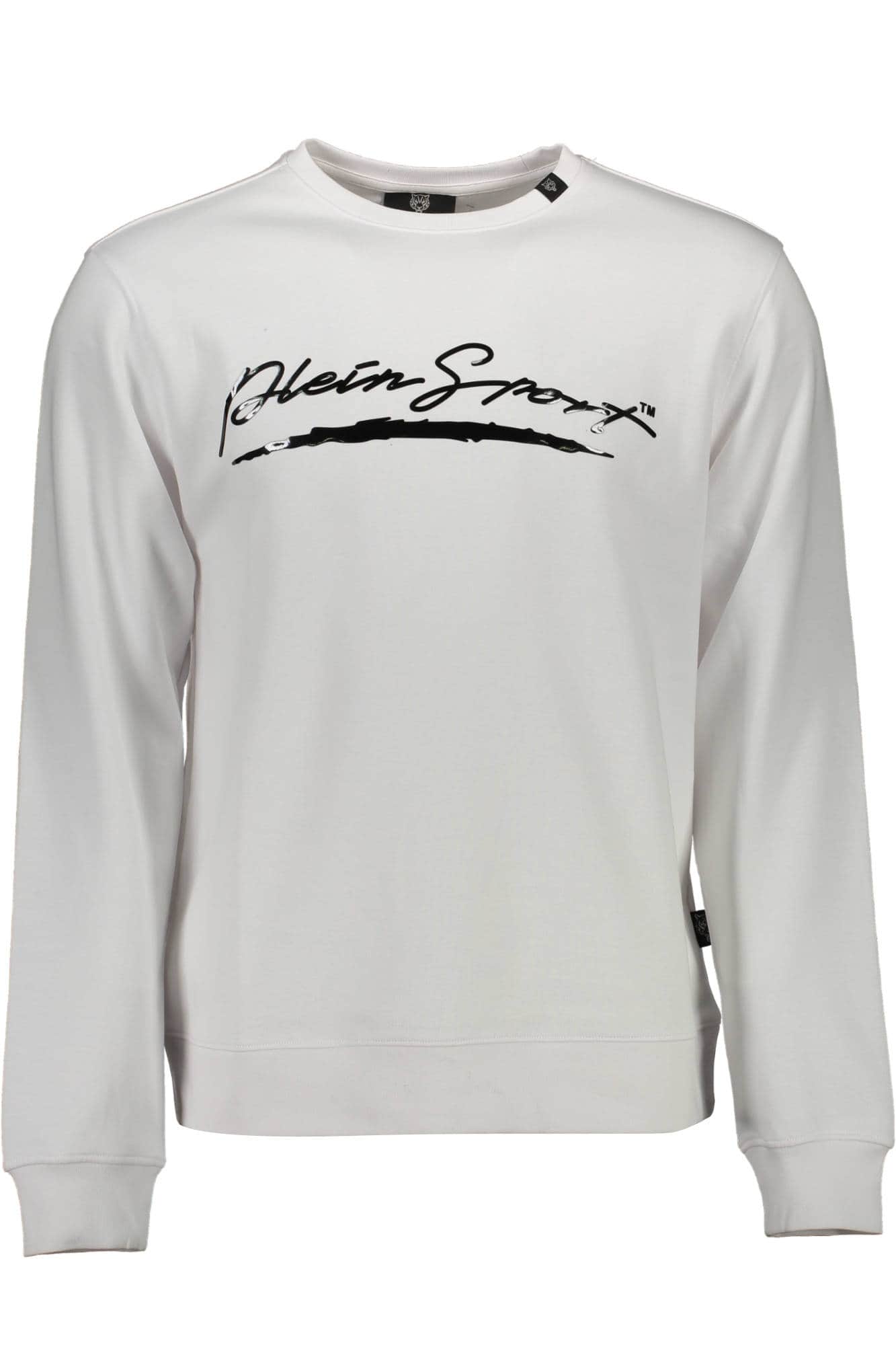 PLEIN SPORT HERREN MIT REISSVERSCHLUSS SWEATSHIRT WEISS
