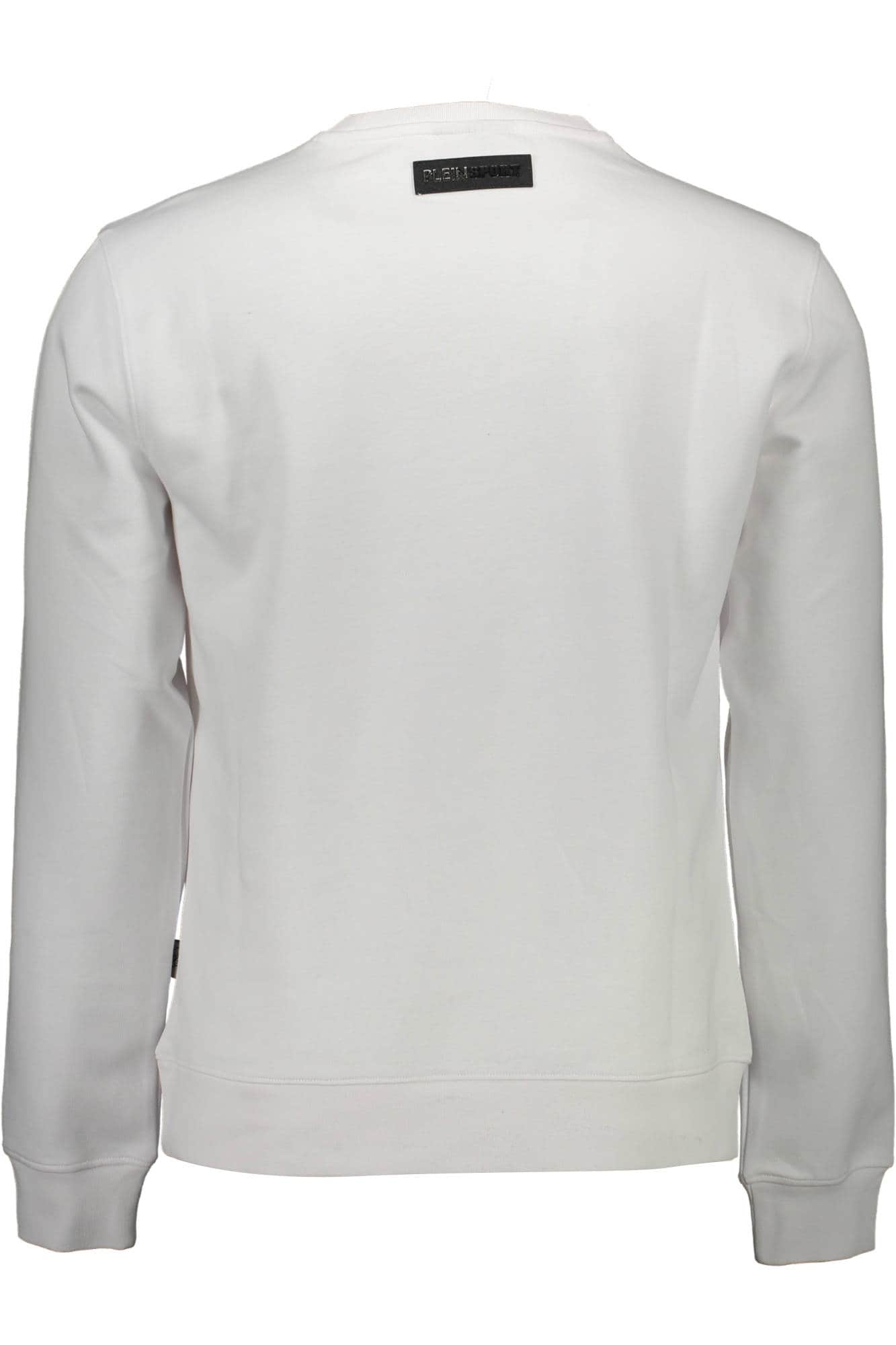 PLEIN SPORT HERREN MIT REISSVERSCHLUSS SWEATSHIRT WEISS