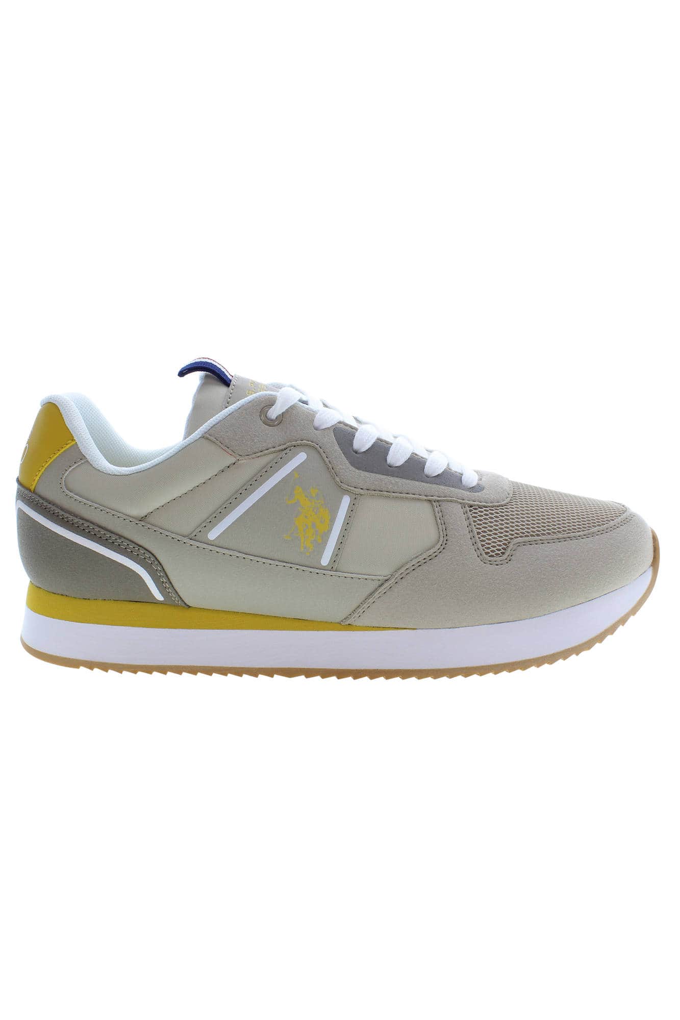 US POLO ASSN. HERREN BEIGE SPORTSCHUHE