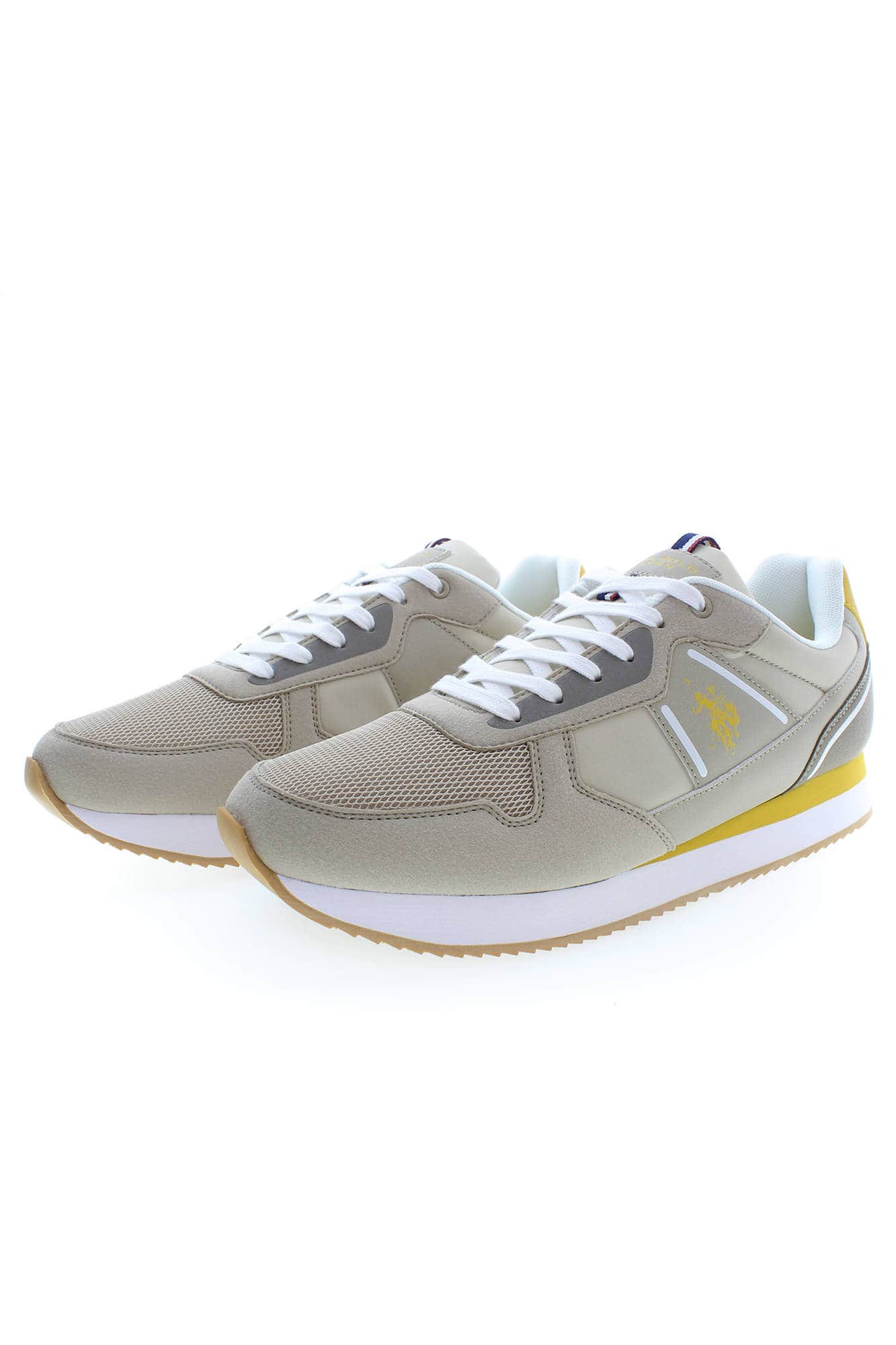 US POLO ASSN. HERREN BEIGE SPORTSCHUHE