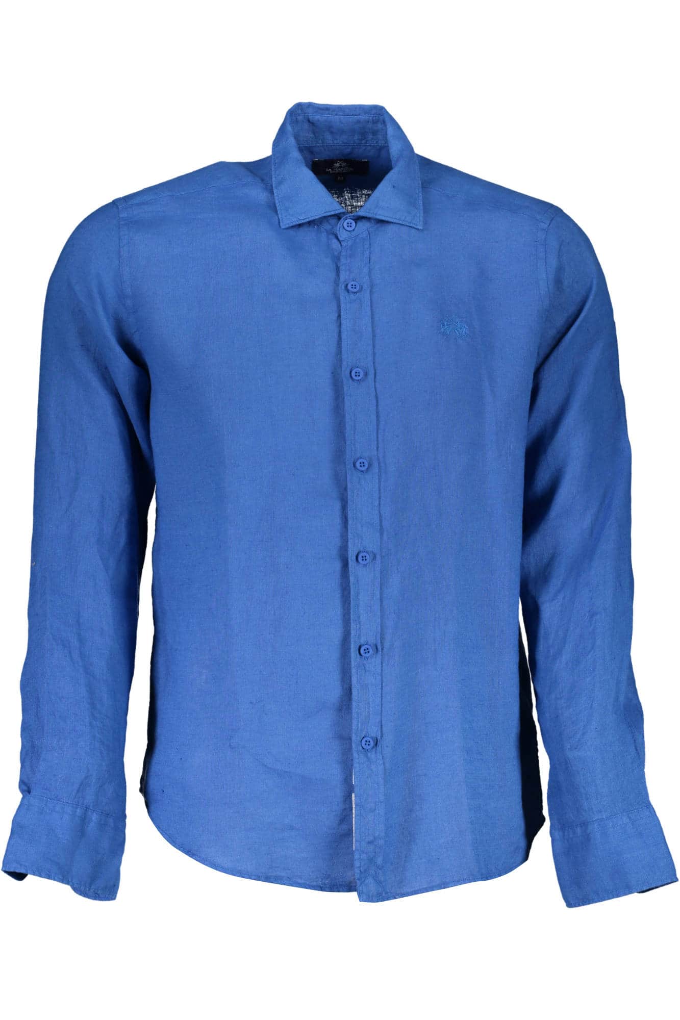 LA MARTINA LANGARM SHIRT HERREN BLAU