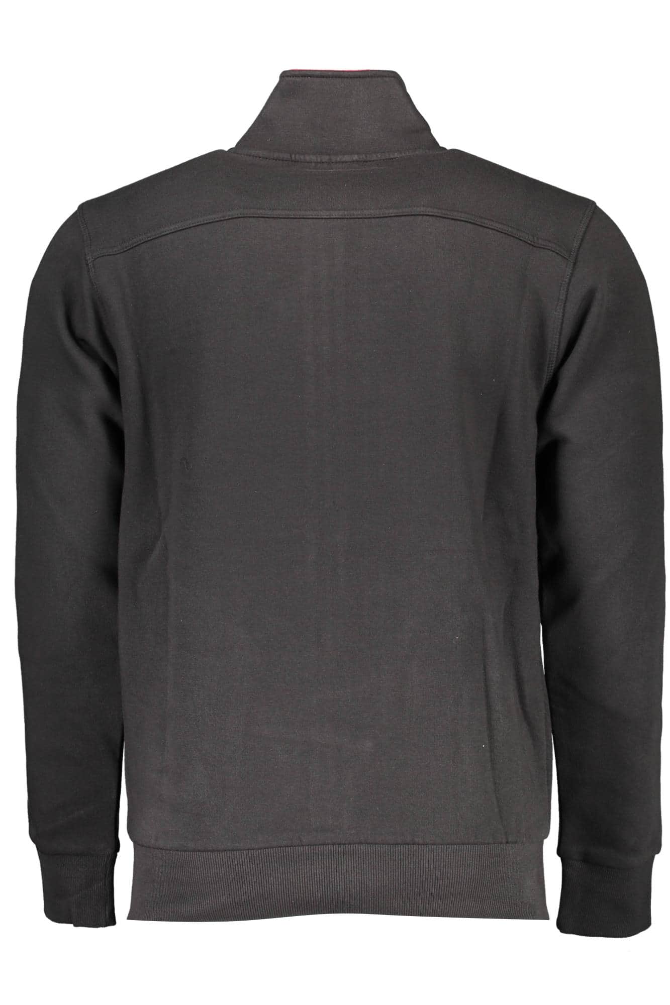 US GRAND HERREN SCHWARZ MIT REISSVERSCHLUSS SWEATSHIRT