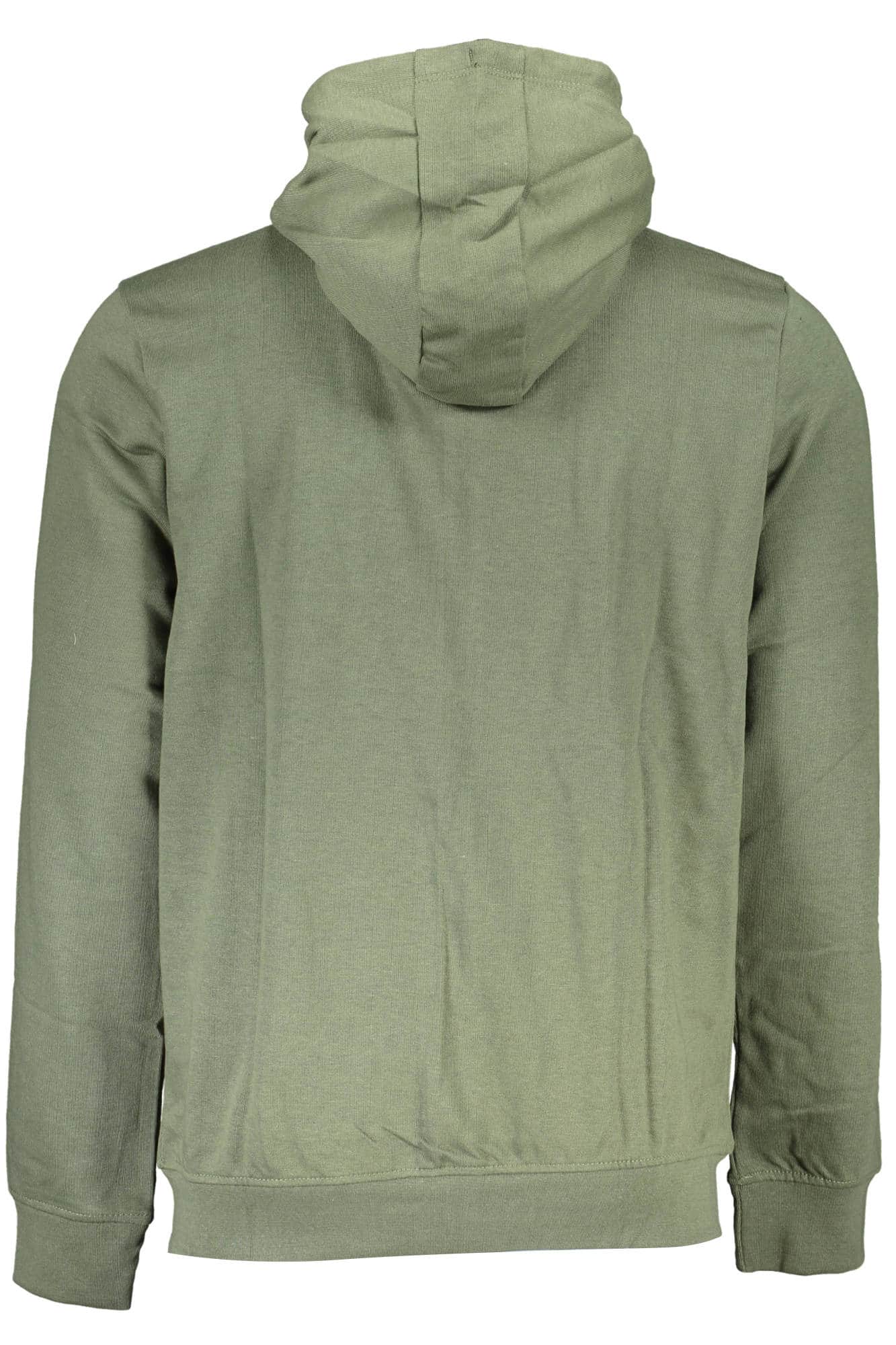 GIAN MARCO VENTURI HERREN MIT REISSVERSCHLUSS SWEATSHIRT GRÜN