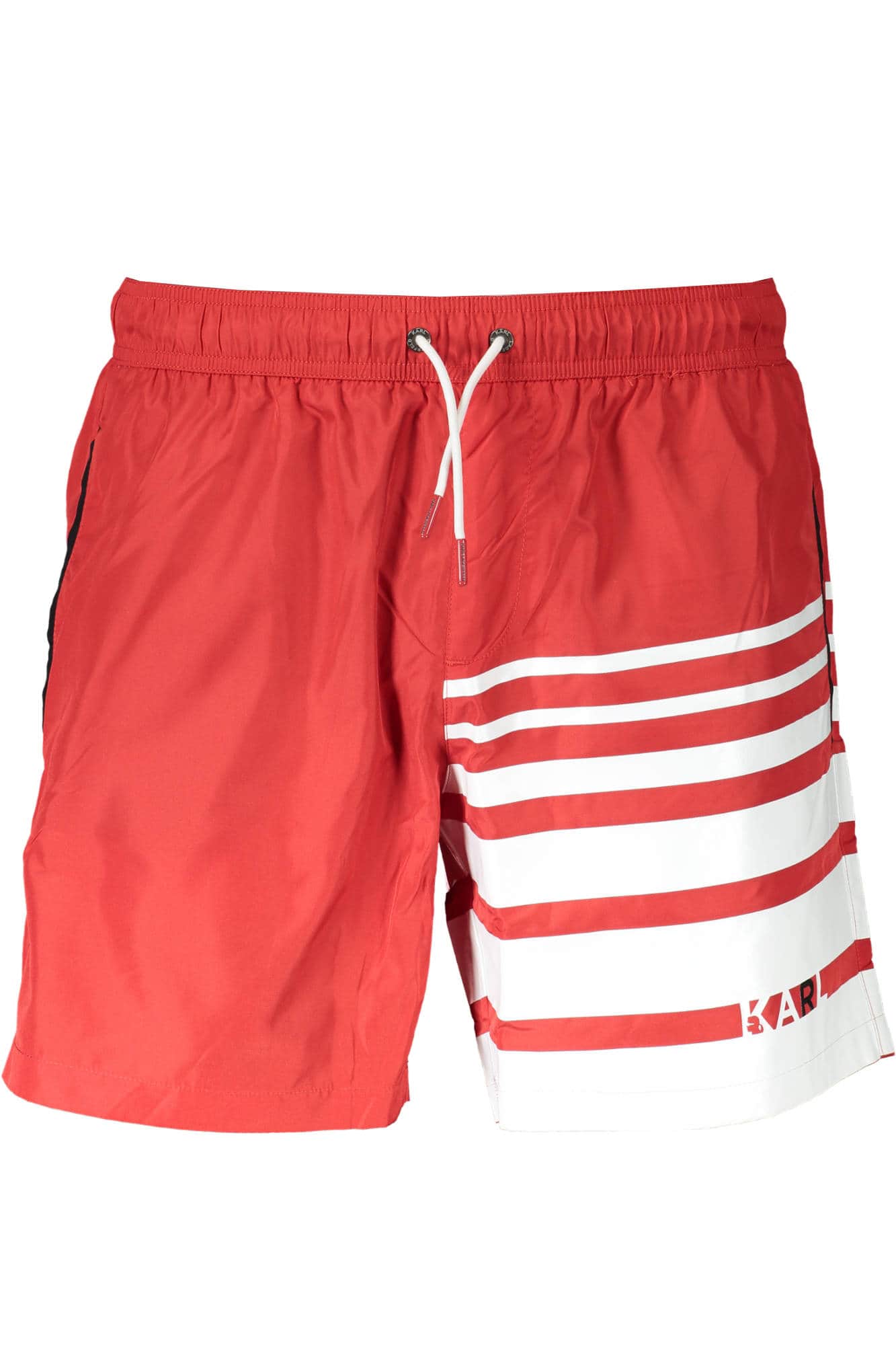 KARL LAGERFELD BADEMODE BADEANZUG HERREN BOTTOM ROT