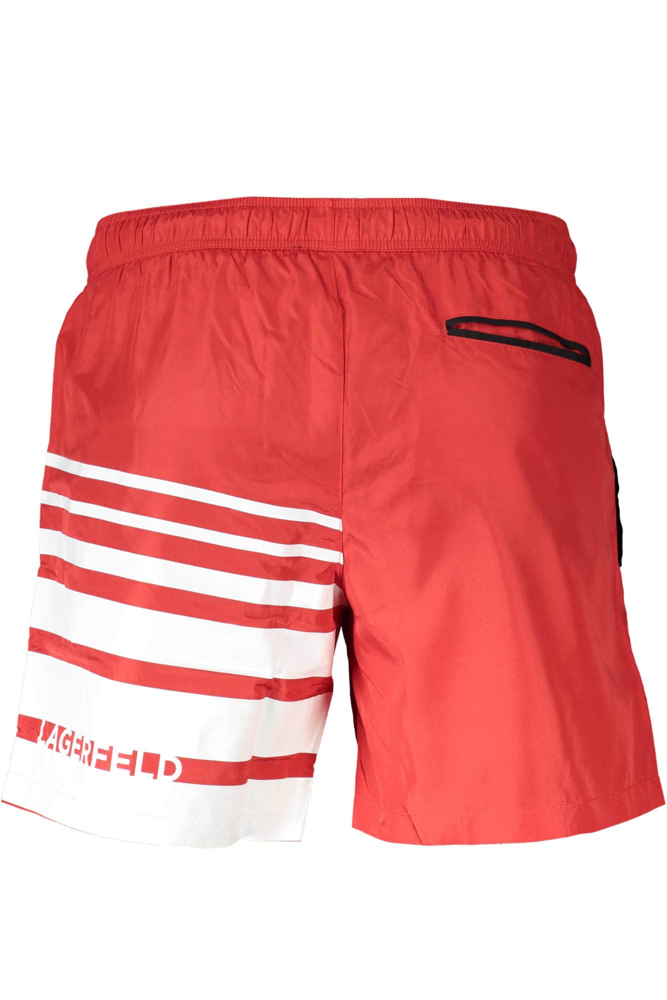 KARL LAGERFELD BADEMODE BADEANZUG HERREN BOTTOM ROT