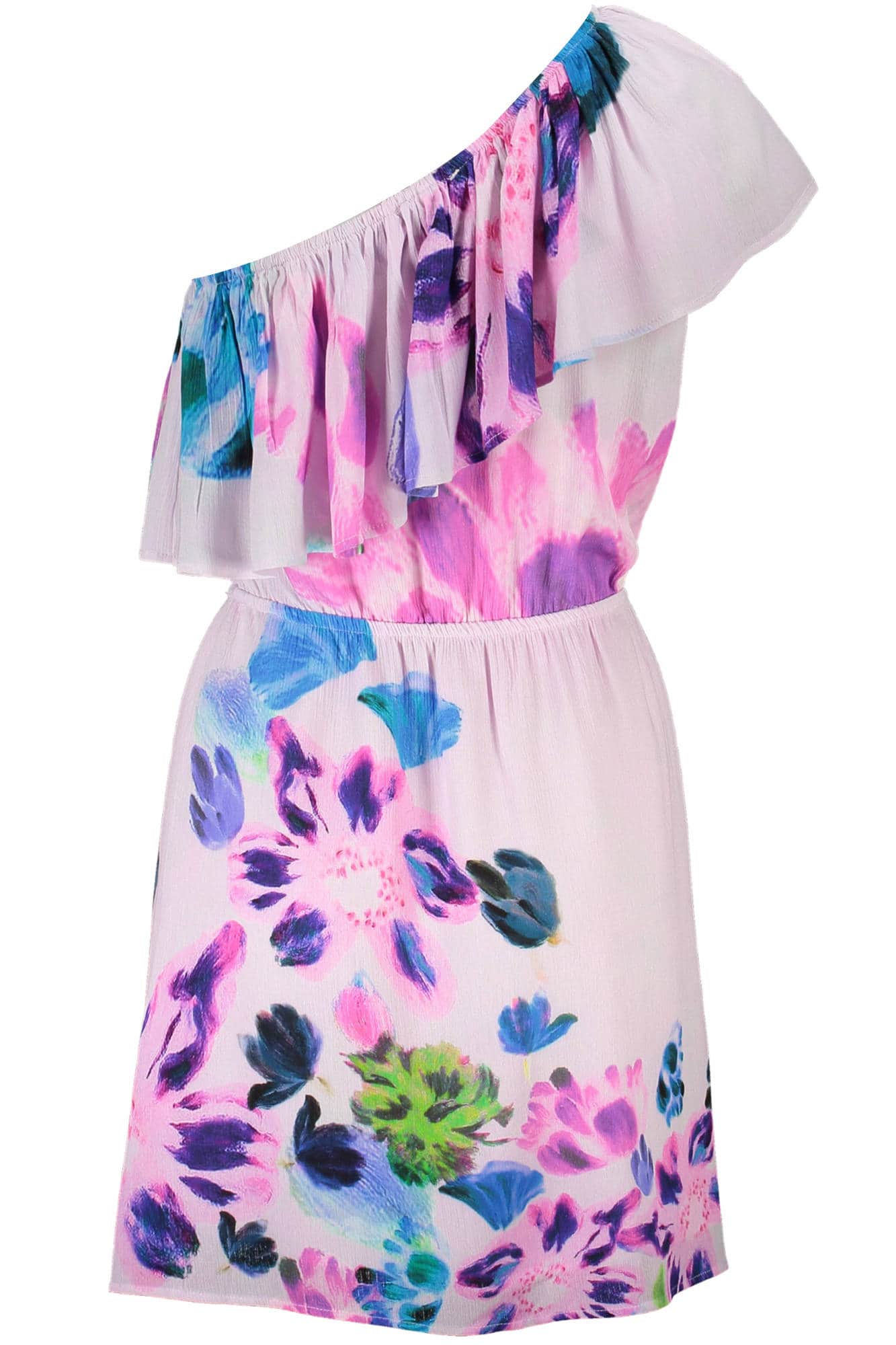 DESIGUAL KURZ KLEID DAMEN ROSA