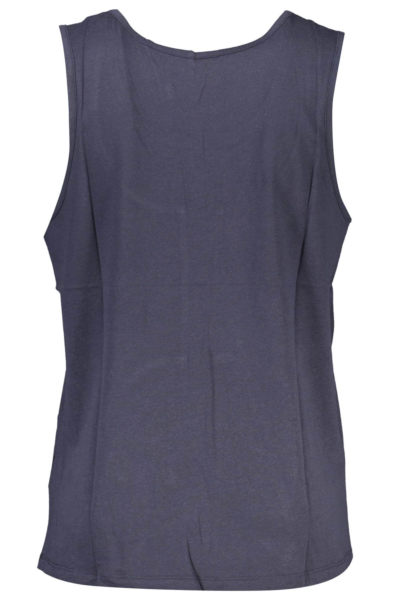 GIAN MARCO VENTURI HERREN BLAU TANKTOP