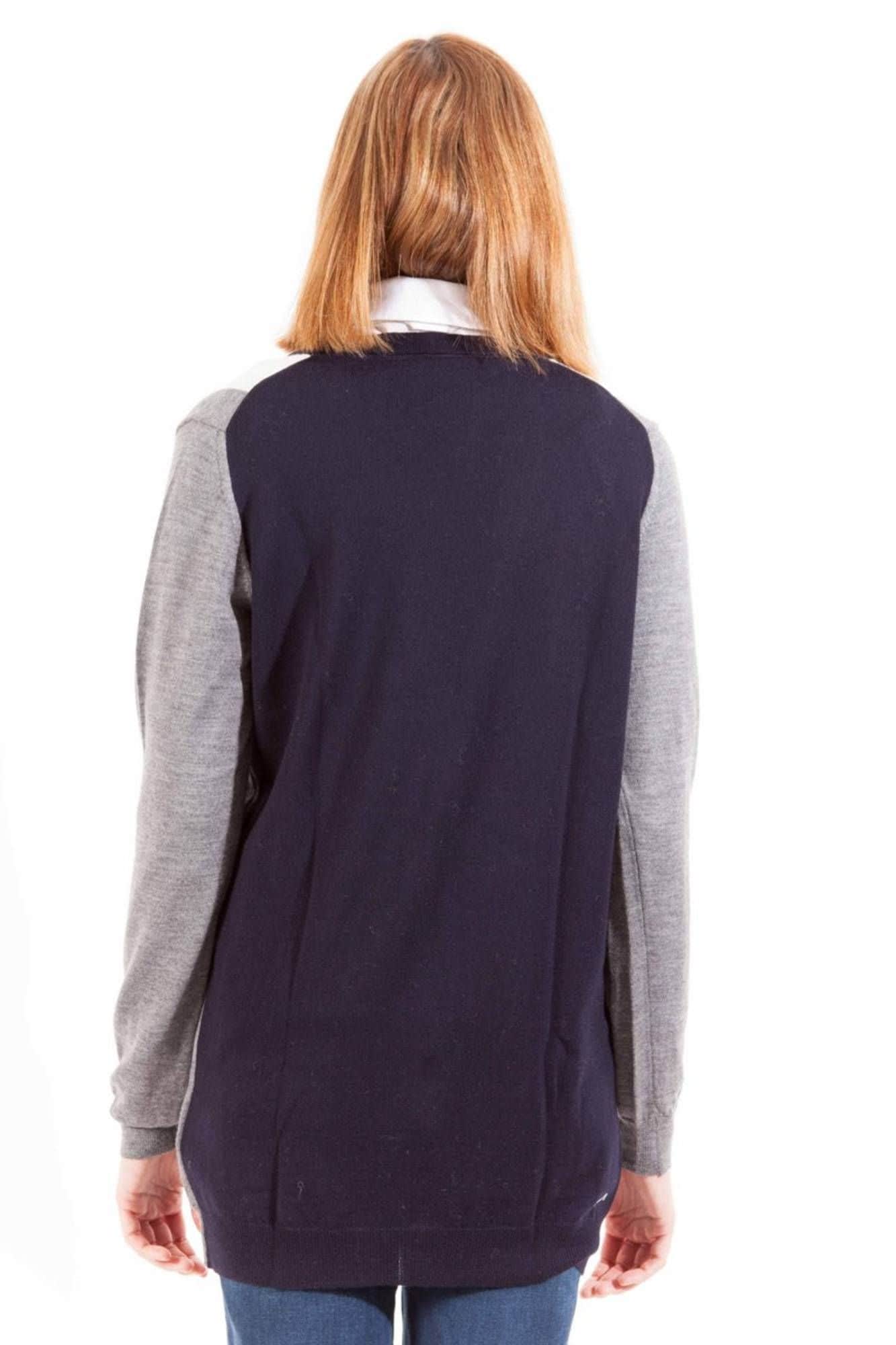 GANT STRICKJACKE DAMEN GRAU