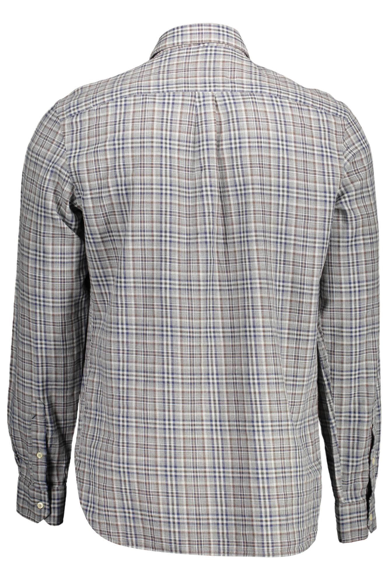 US POLO ASSN. HERREN LANGARM SHIRT, GRAU