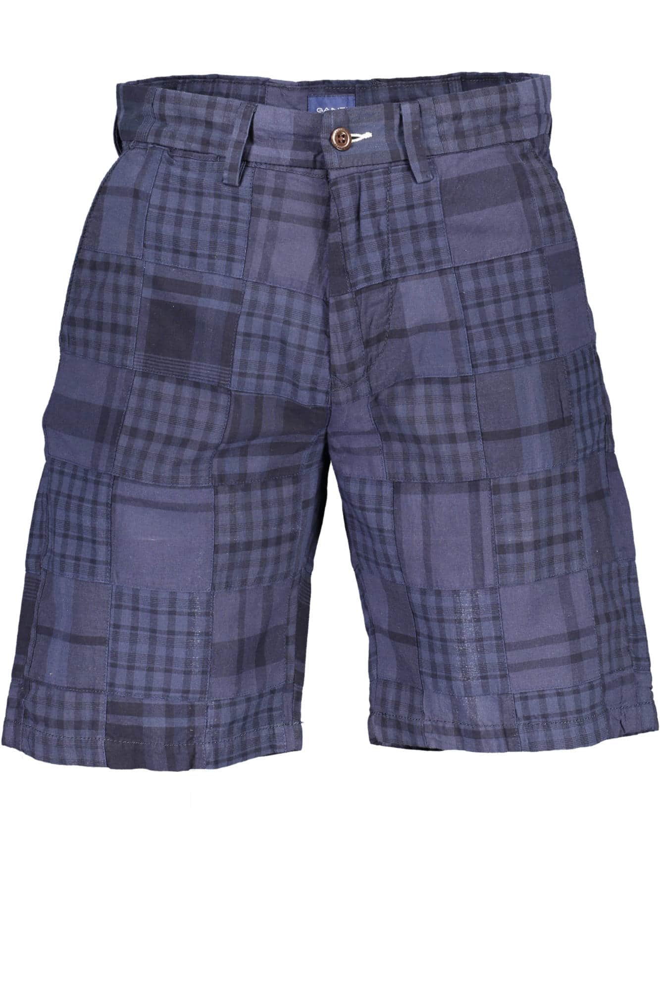 GANT HERREN BERMUDA HOSE BLAU