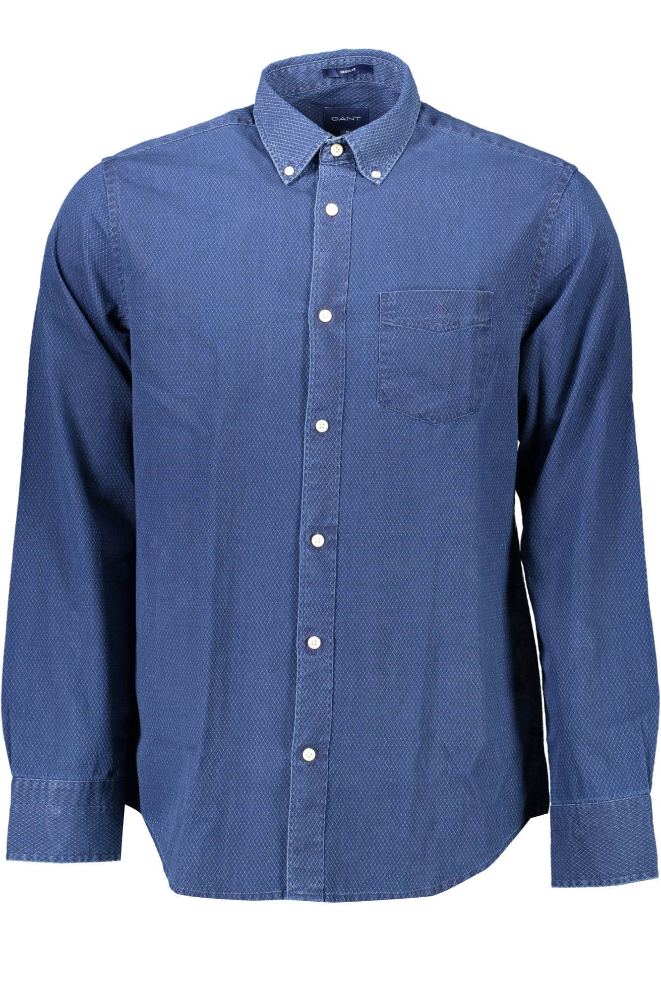 GANT LANGARM SHIRT HERREN BLAU