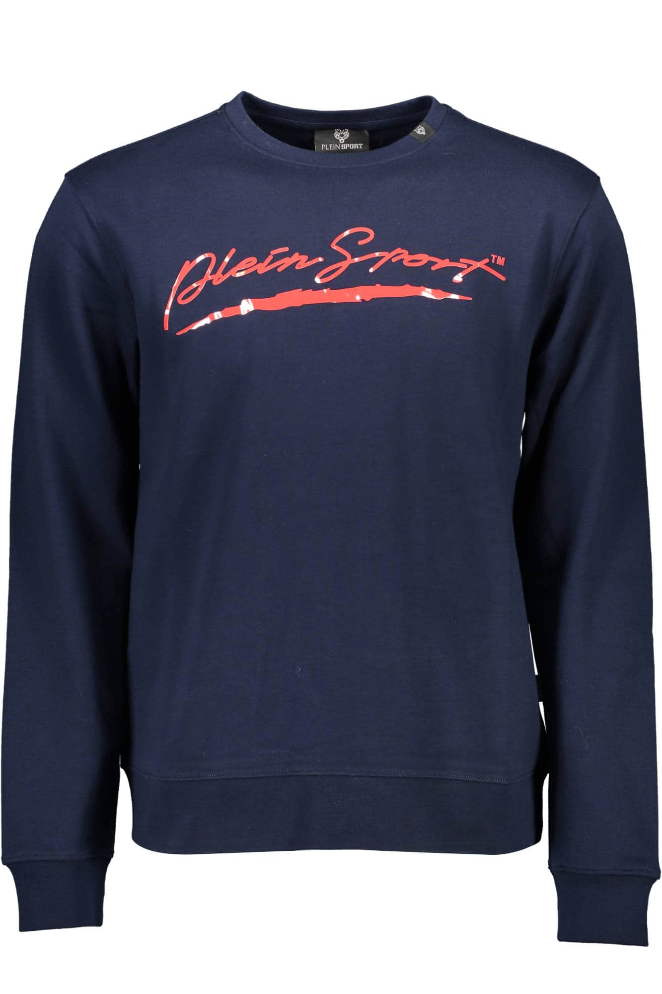 PLEIN SPORT SWEATSHIRT OHNE REISSVERSCHLUSS HERREN BLAU