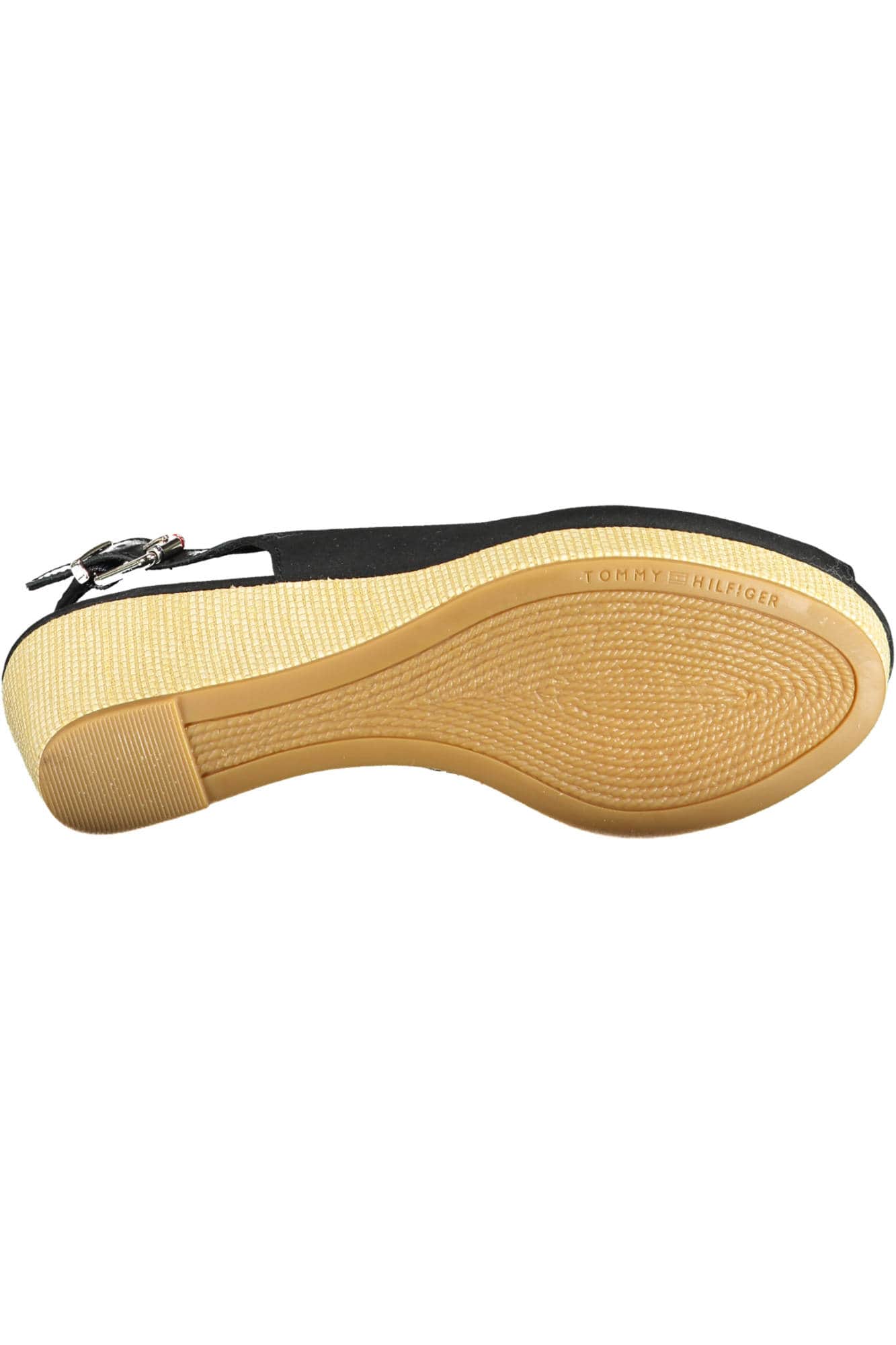 TOMMY HILFIGER DAMEN SANDALE SCHUHE SCHWARZ