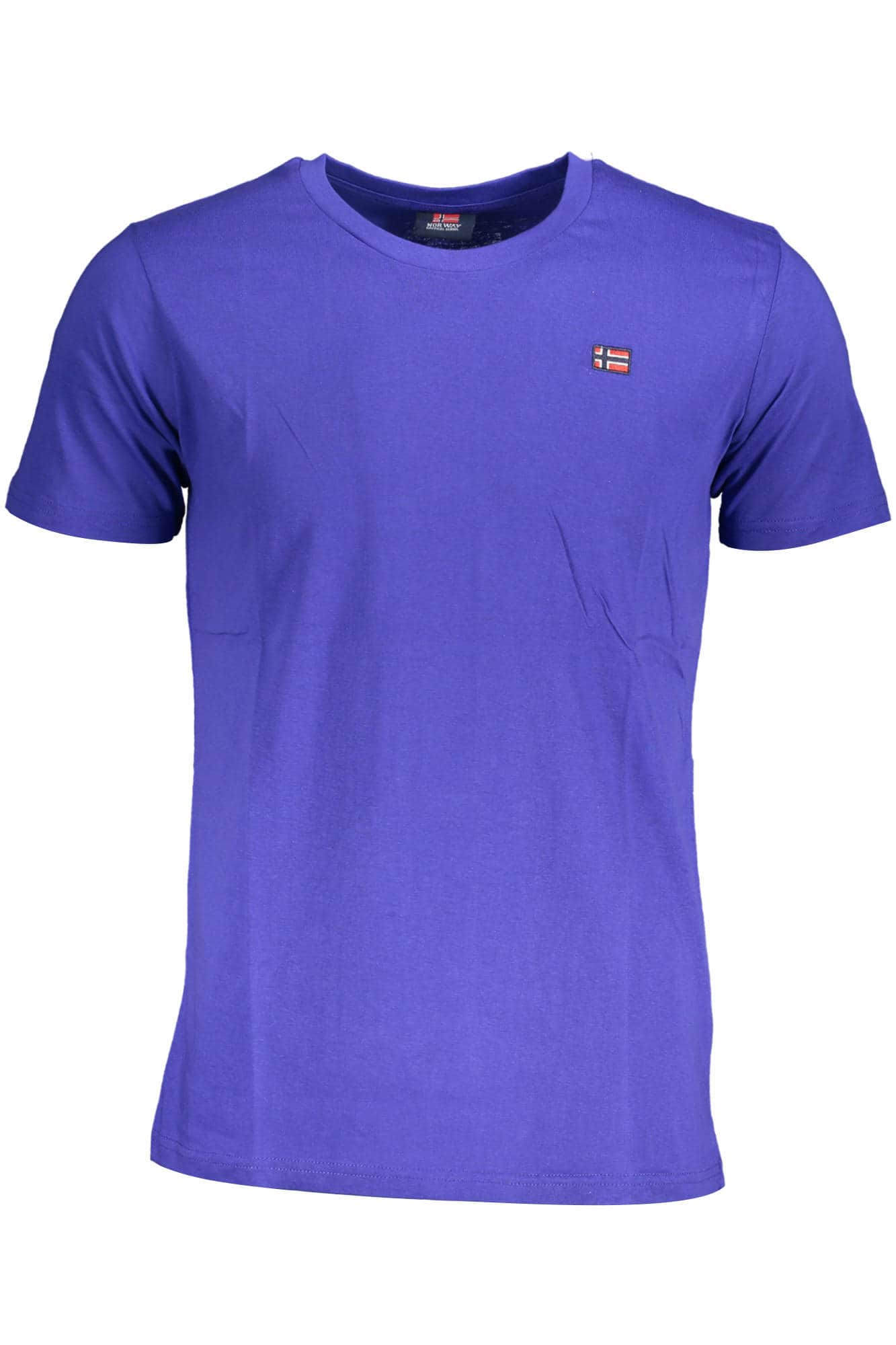NORWAY 1963 HERREN KURZARM T-SHIRT BLAU