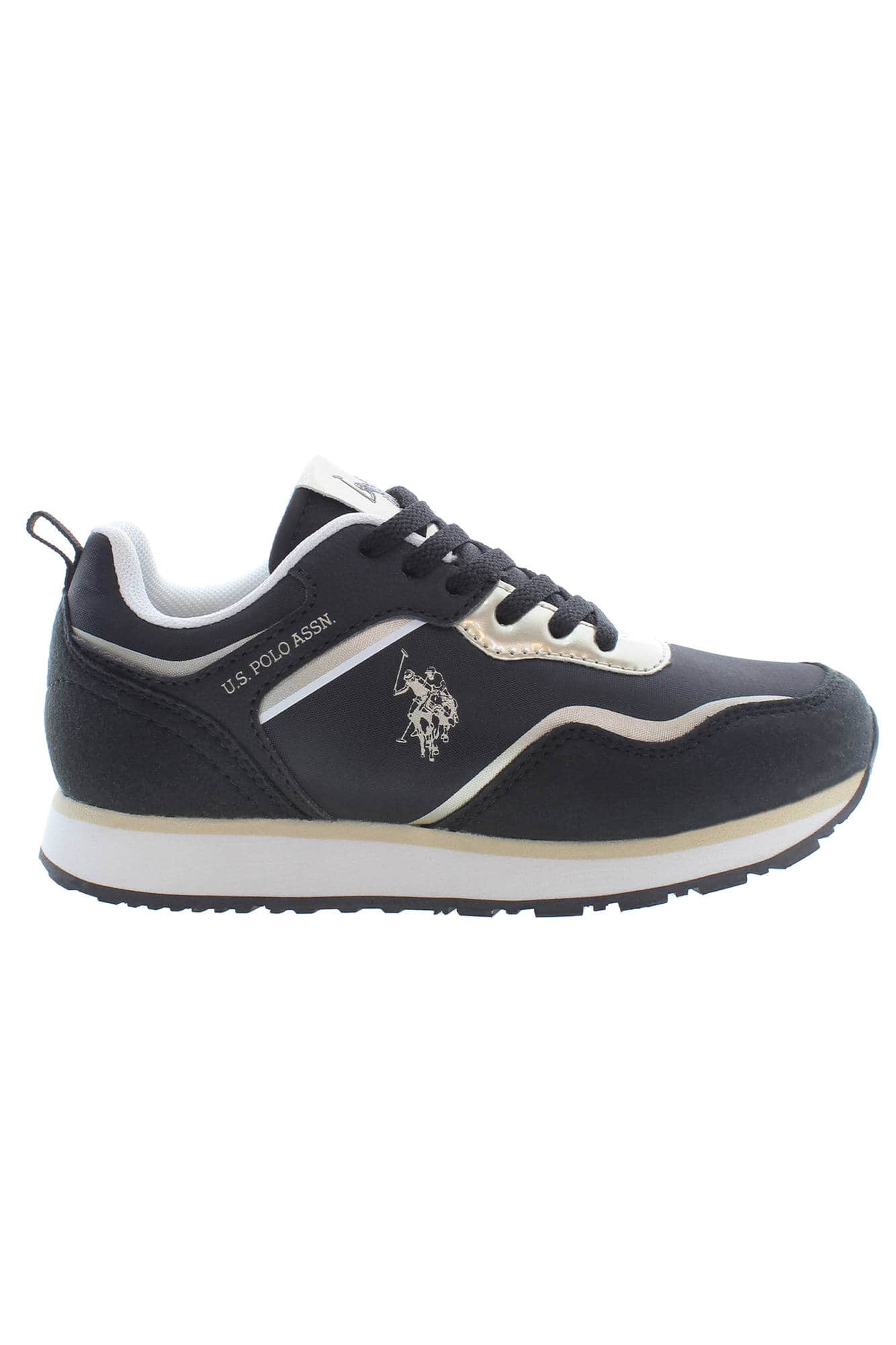 US POLO ASSN. KINDER SCHWARZ SPORTSCHUHE