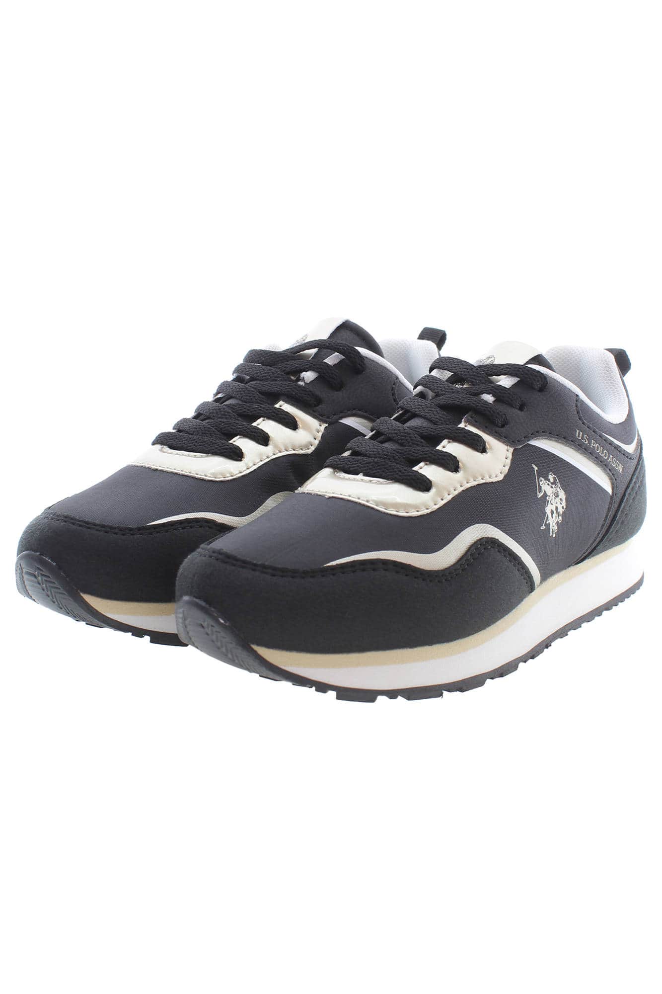US POLO ASSN. KINDER SCHWARZ SPORTSCHUHE