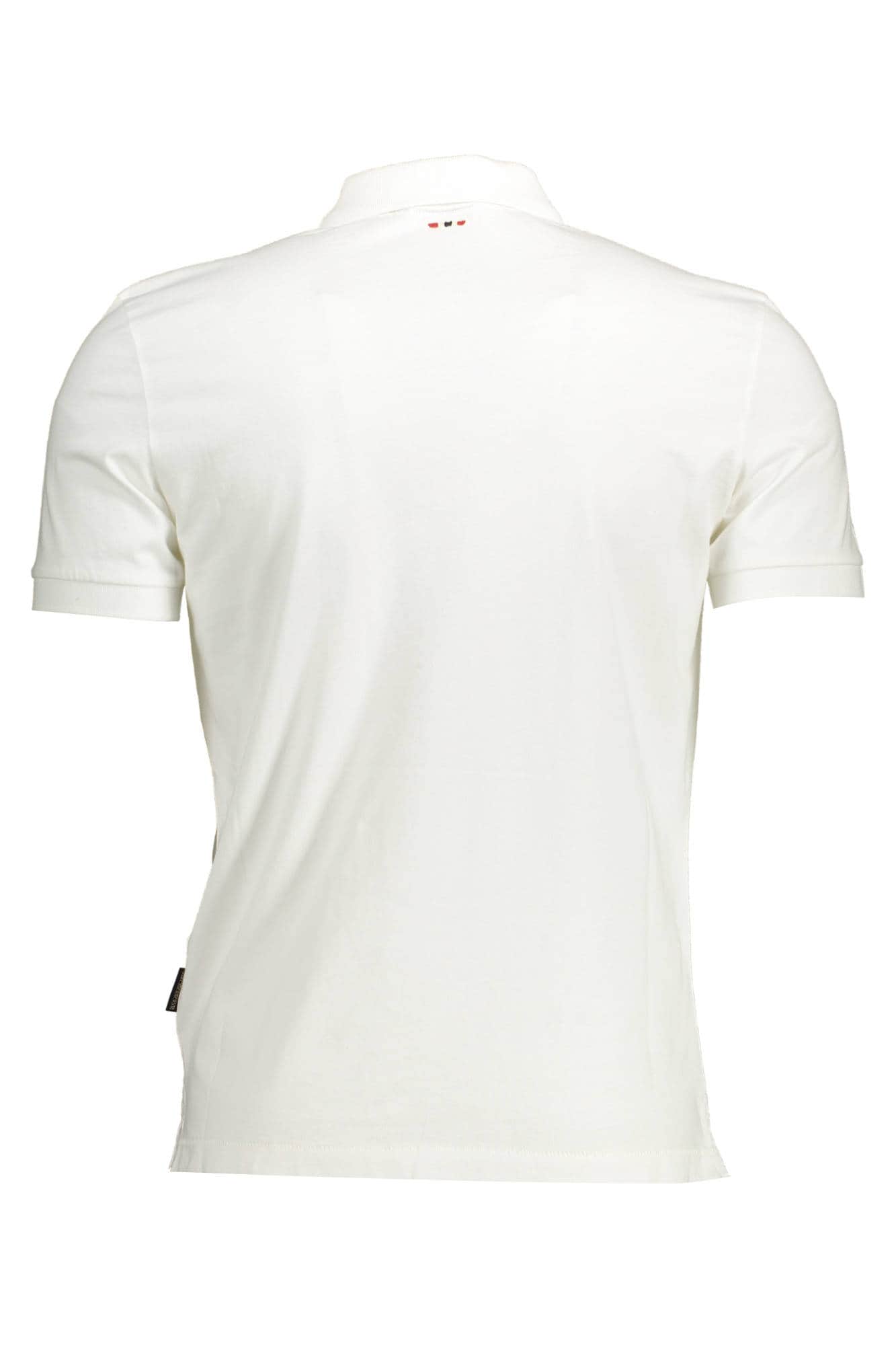 NAPAPIJRI POLO KURZARM HERREN WEISS