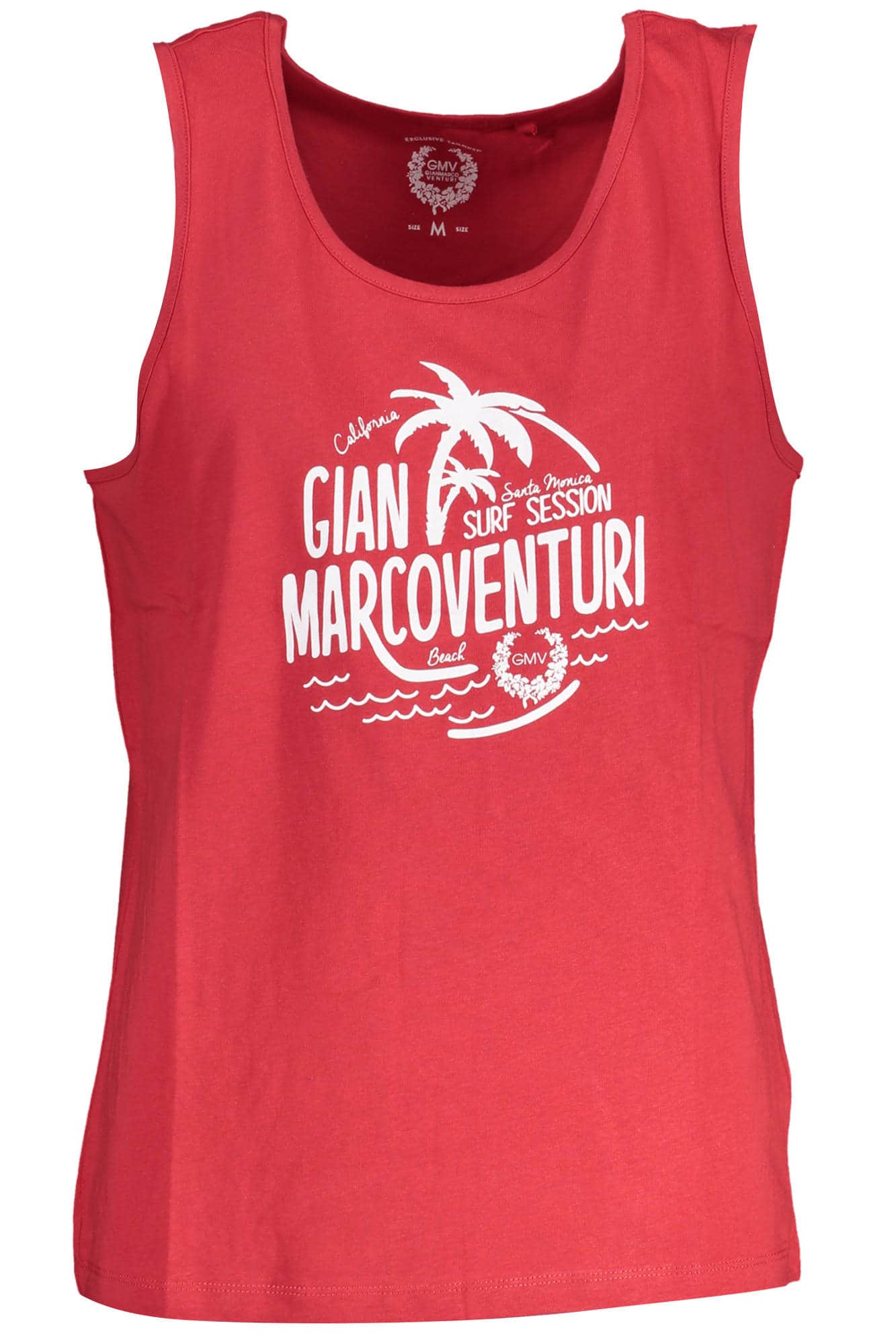 GIAN MARCO VENTURI HERREN ROT TANKTOP