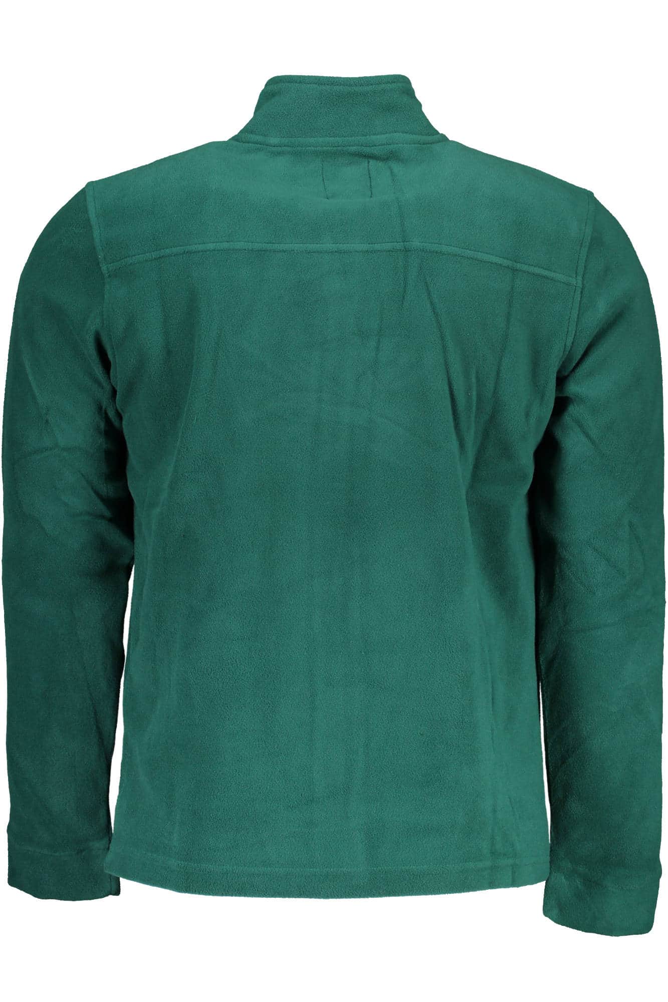 GIAN MARCO VENTURI HERREN MIT REISSVERSCHLUSS SWEATSHIRT GRÜN