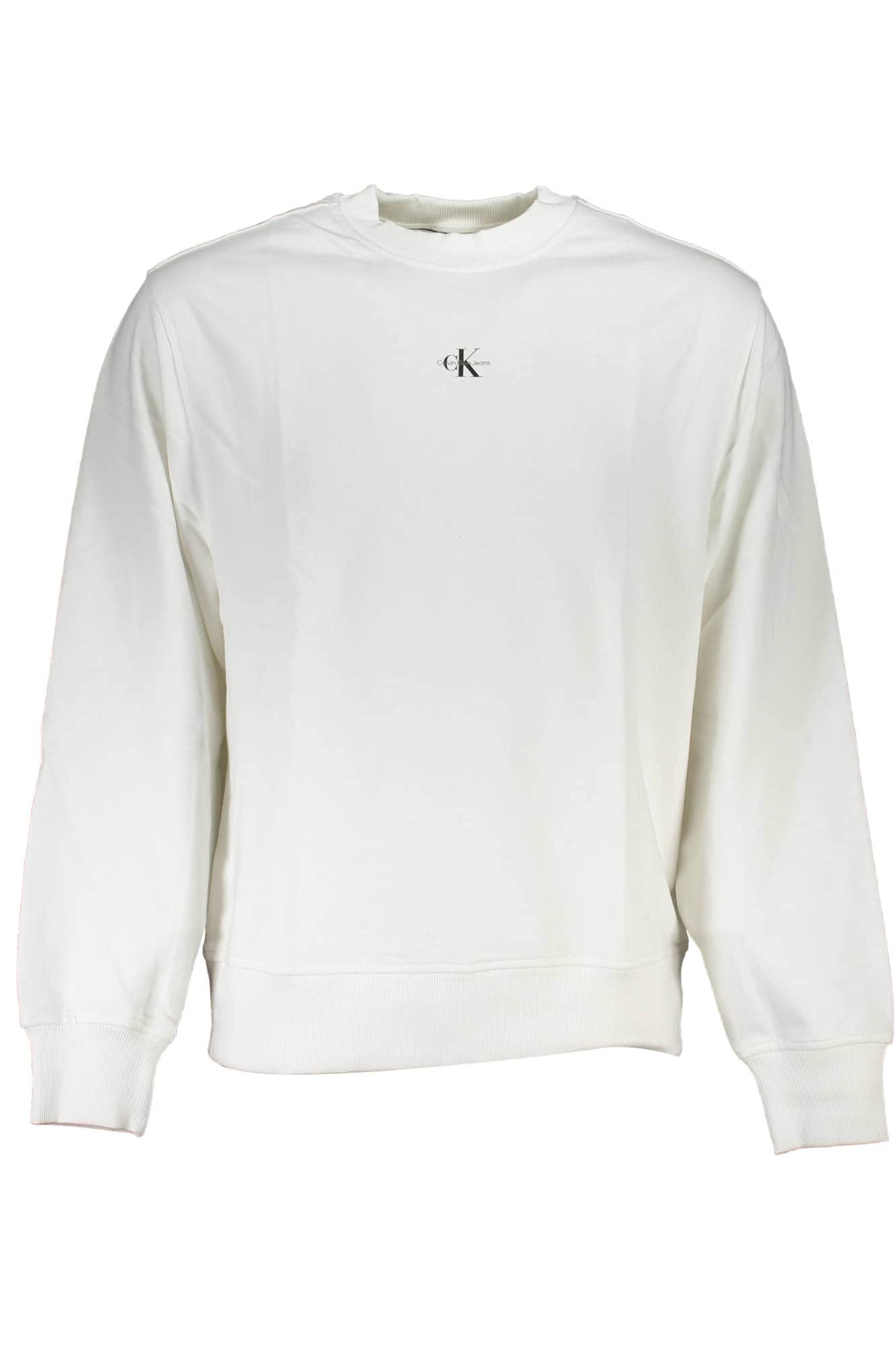 CALVIN KLEIN HERREN MIT REISSVERSCHLUSS SWEATSHIRT WEISS