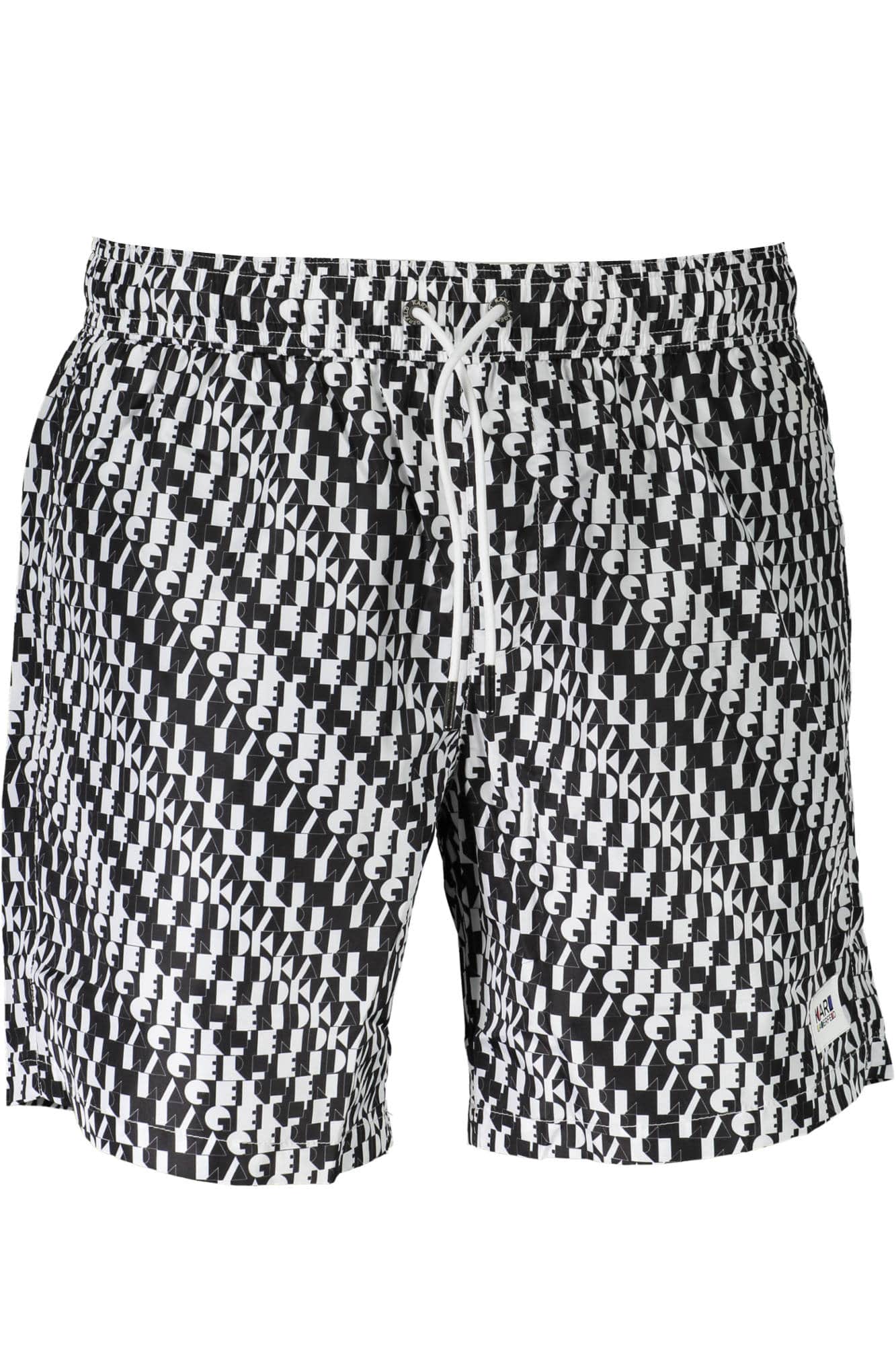 KARL LAGERFELD BADEMODE BADEHOSE HERREN WEISS