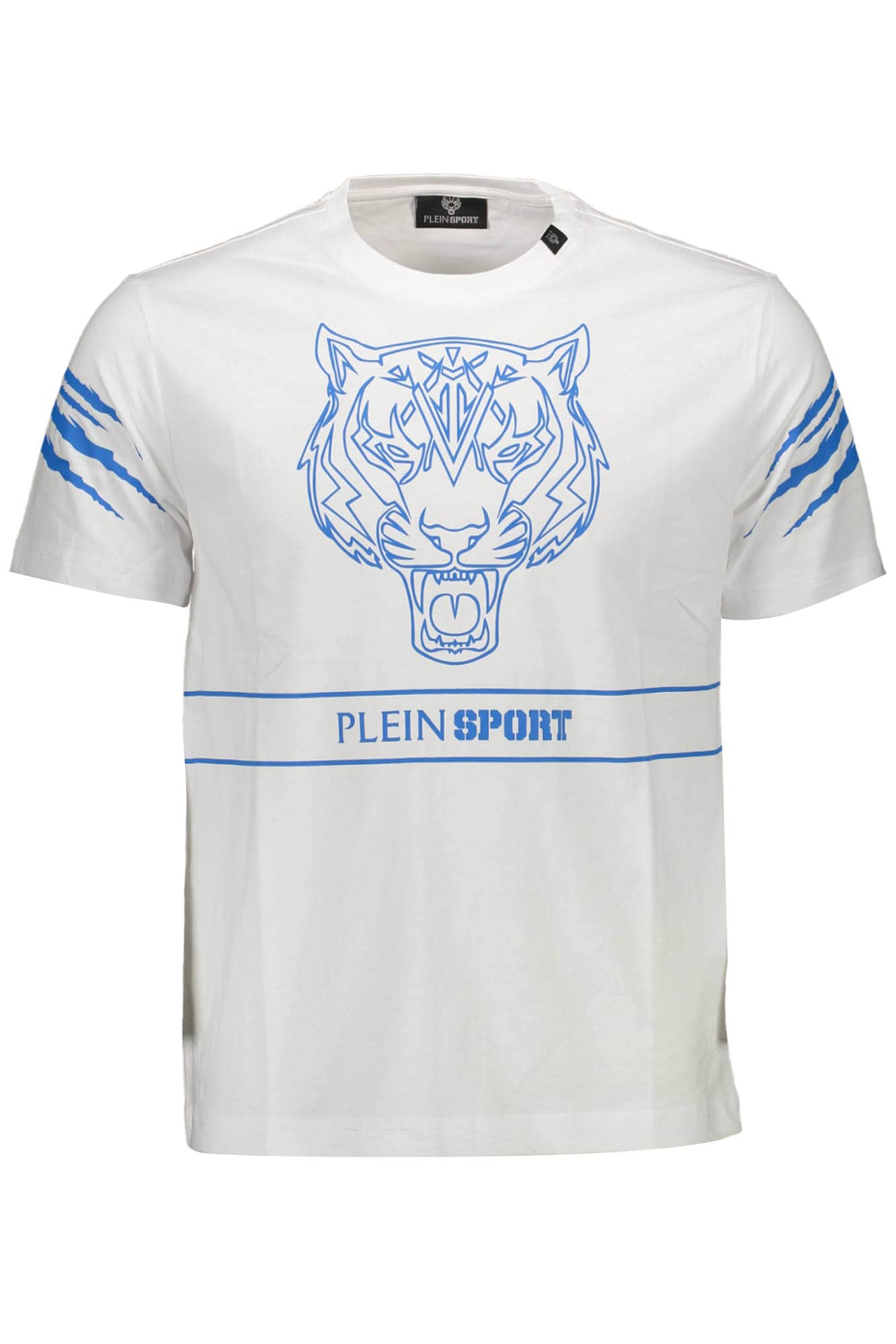 PLEIN SPORT KURZARM T-SHIRT HERREN WEISS